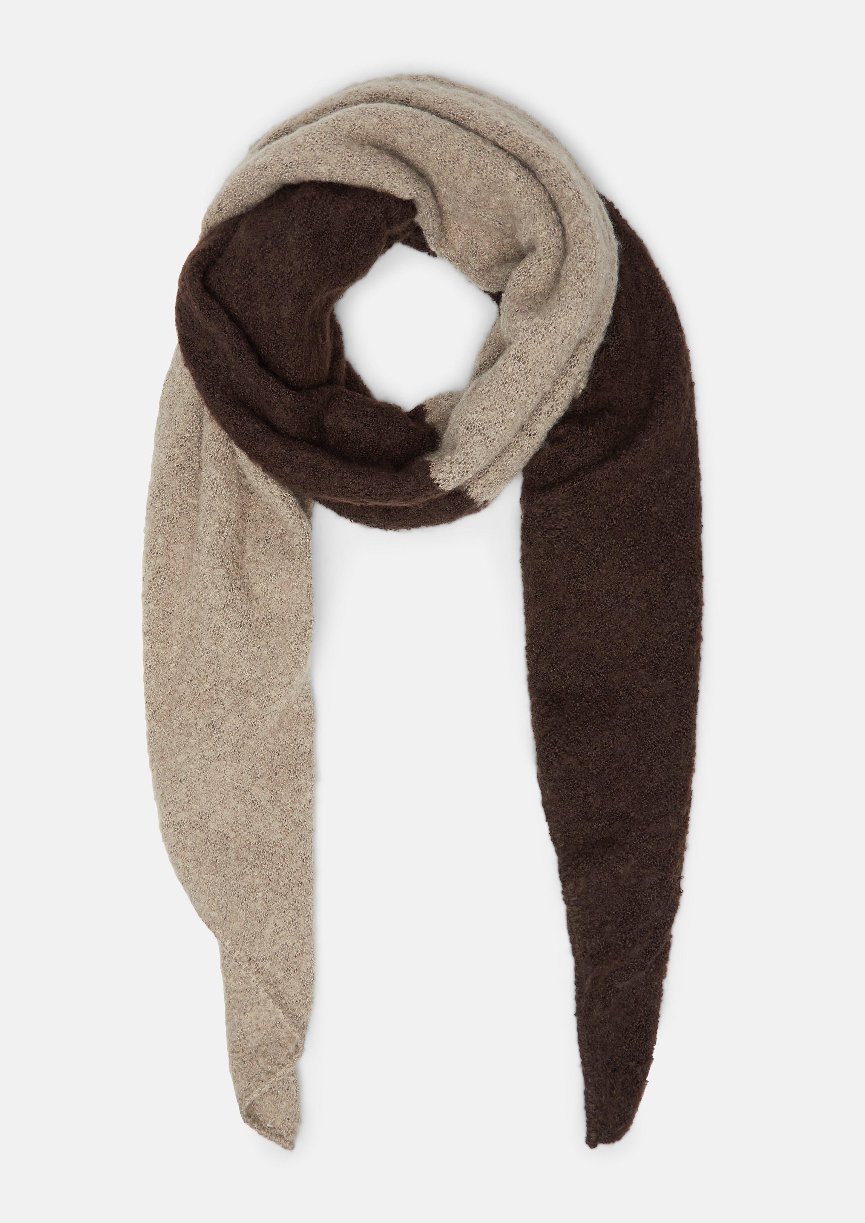 Damen Tuch mit Webmuster in beige von s.Oliver