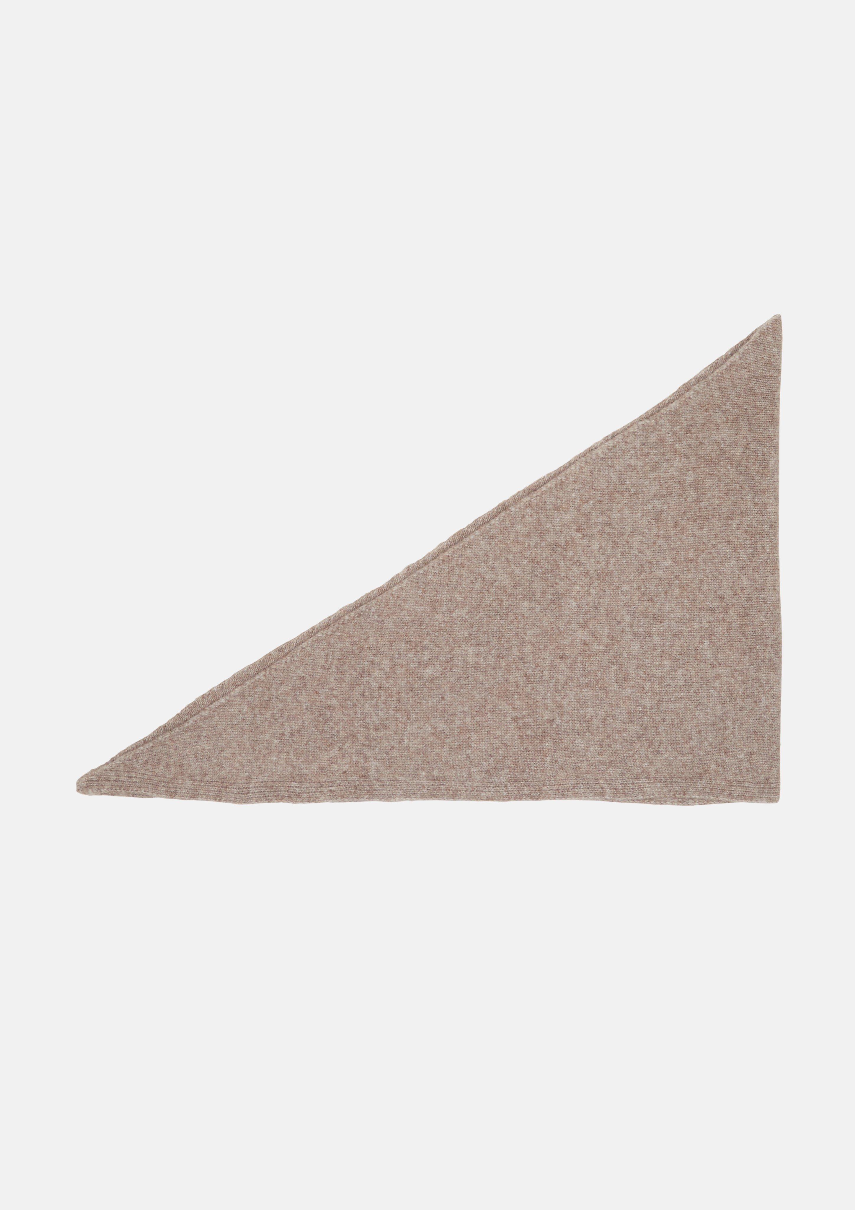 Damen Dreieckstuch aus kuschelweichem Strick in braun von s.Oliver