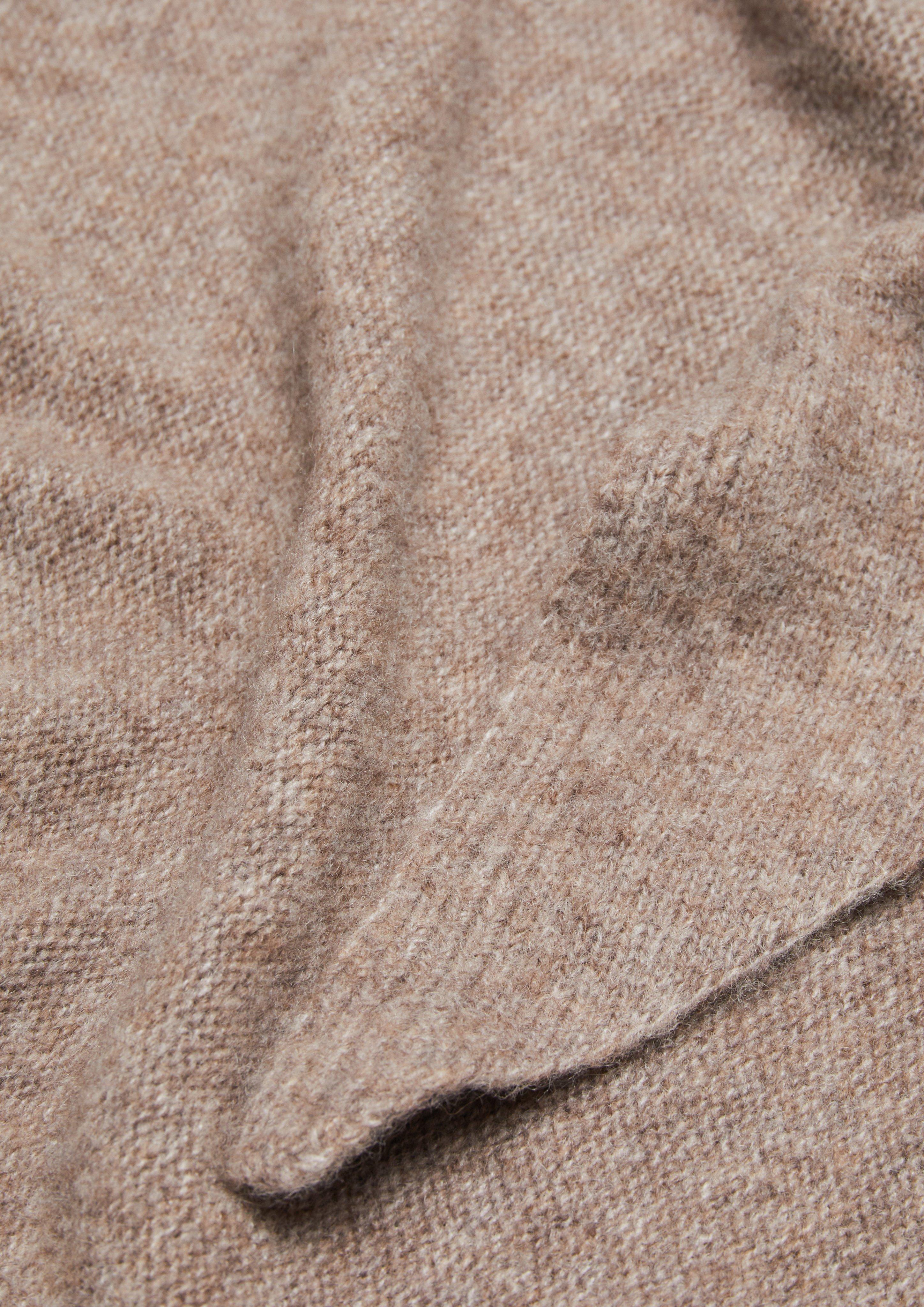 Damen Dreieckstuch aus kuschelweichem Strick in braun von s.Oliver