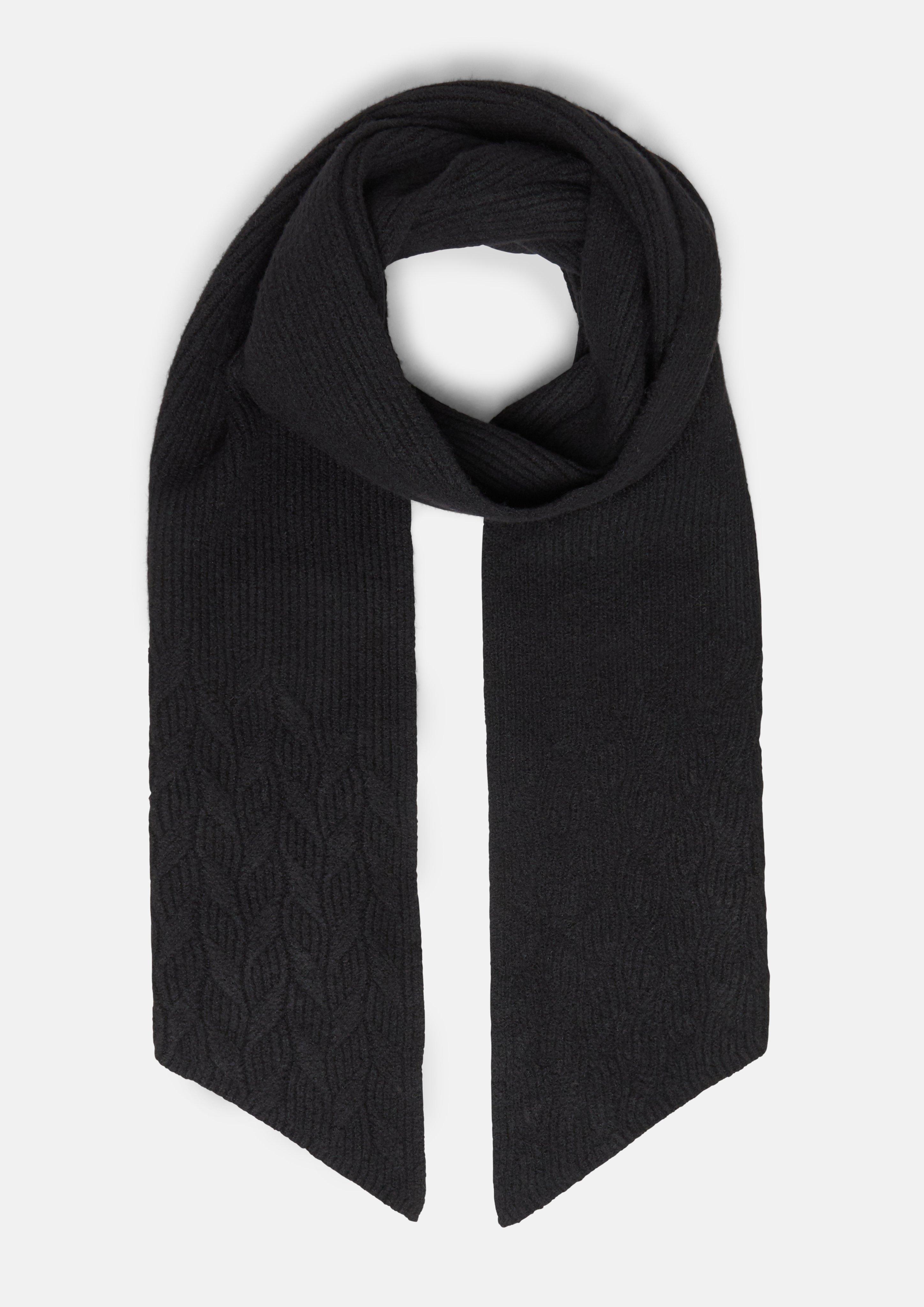 Foulard en noir de s.Oliver