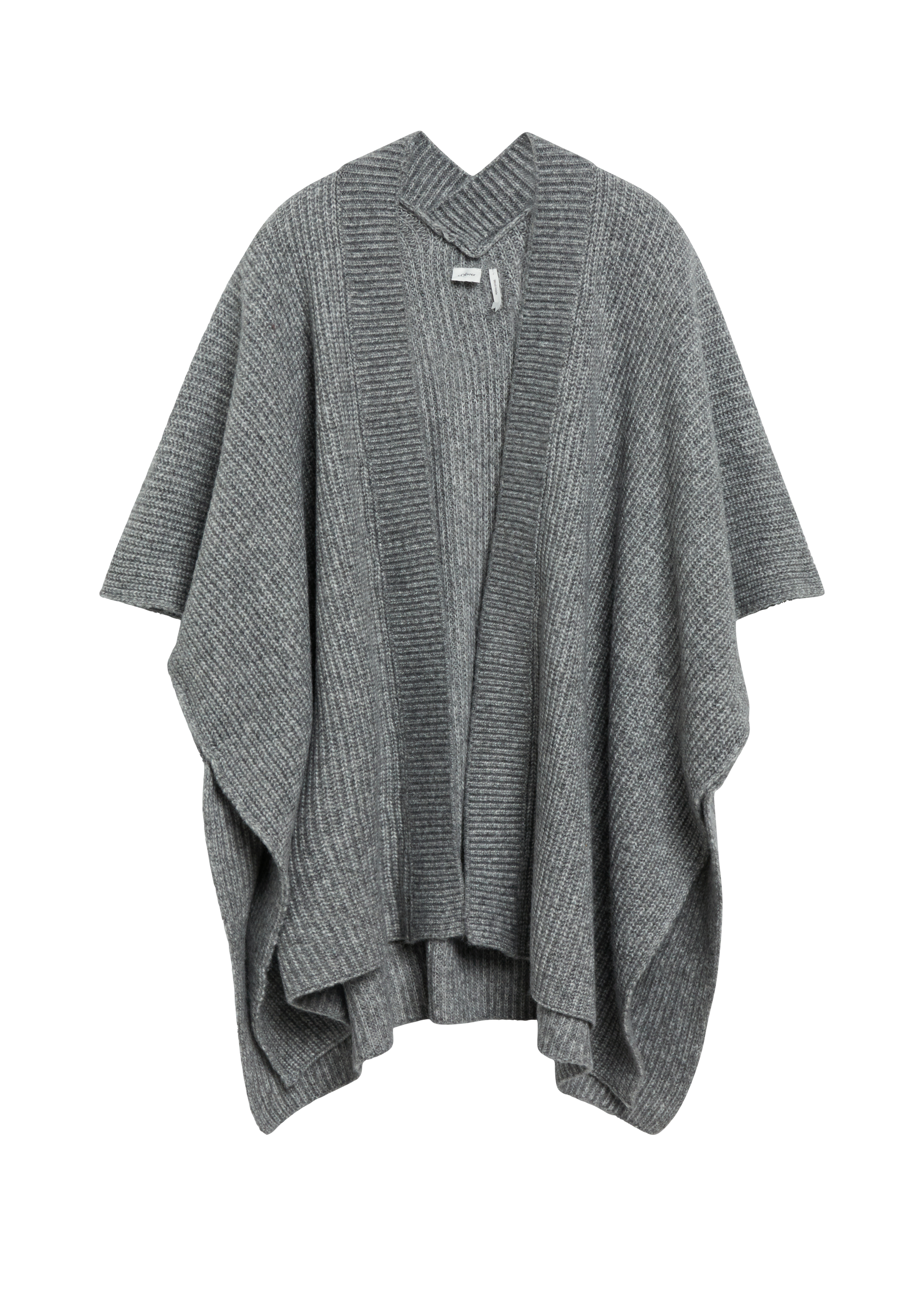 Poncho met zachte binnenkant