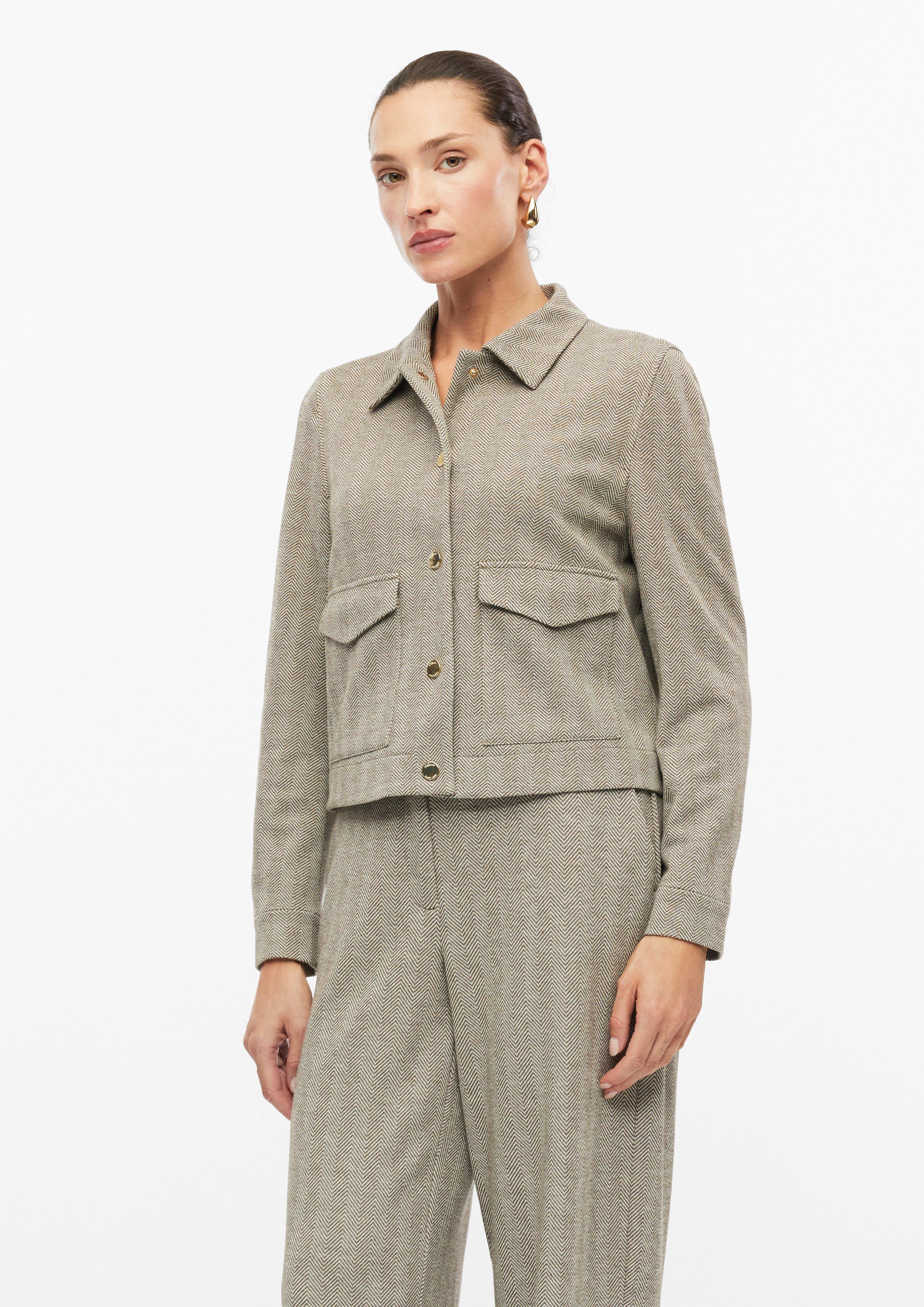 Damen Indoor-Jacke in braun von s.Oliver BLACK LABEL