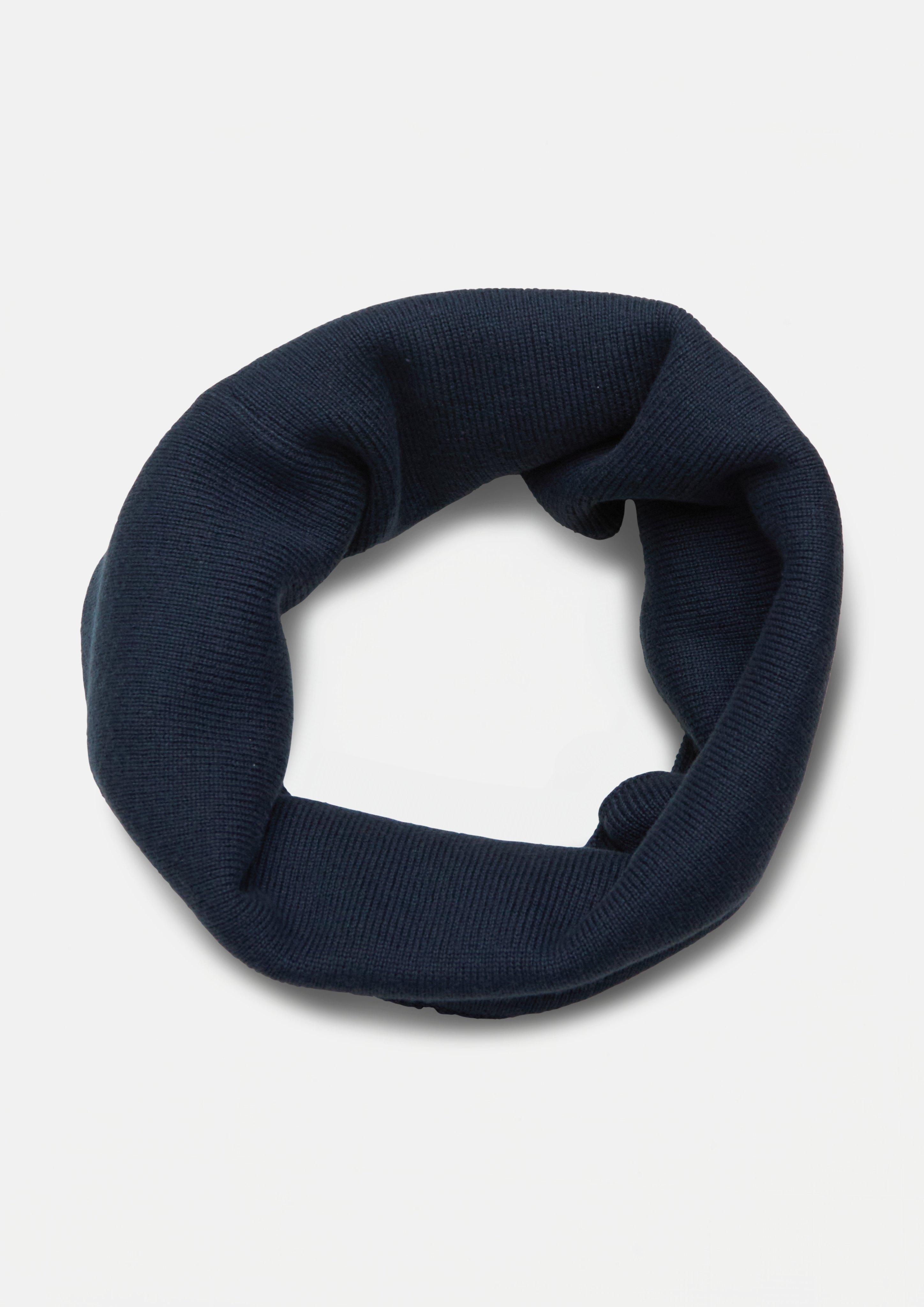Junior Écharpe tube en maille douce en bleu de s.Oliver