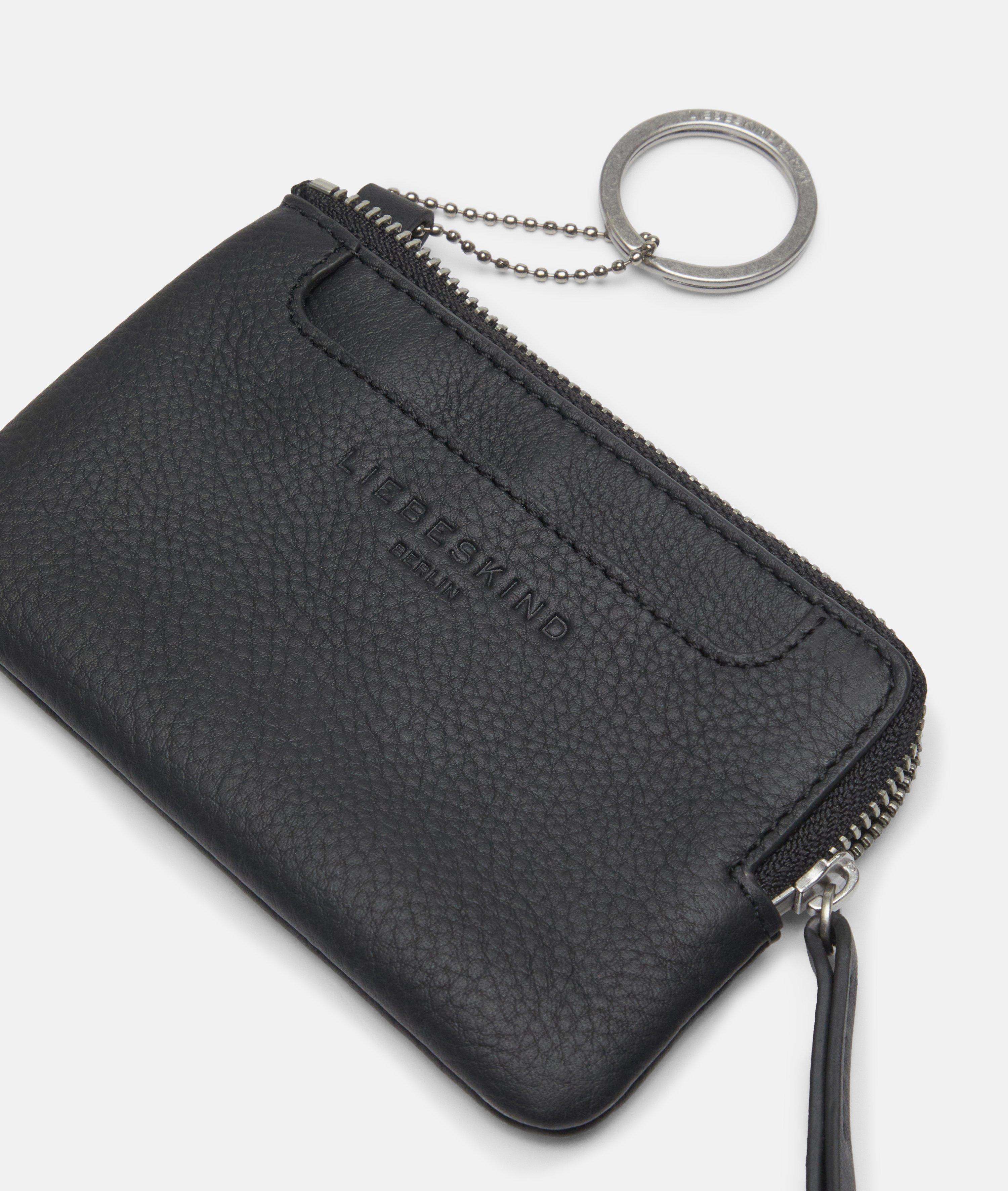 Matti Geldbörse XS in schwarz & lila