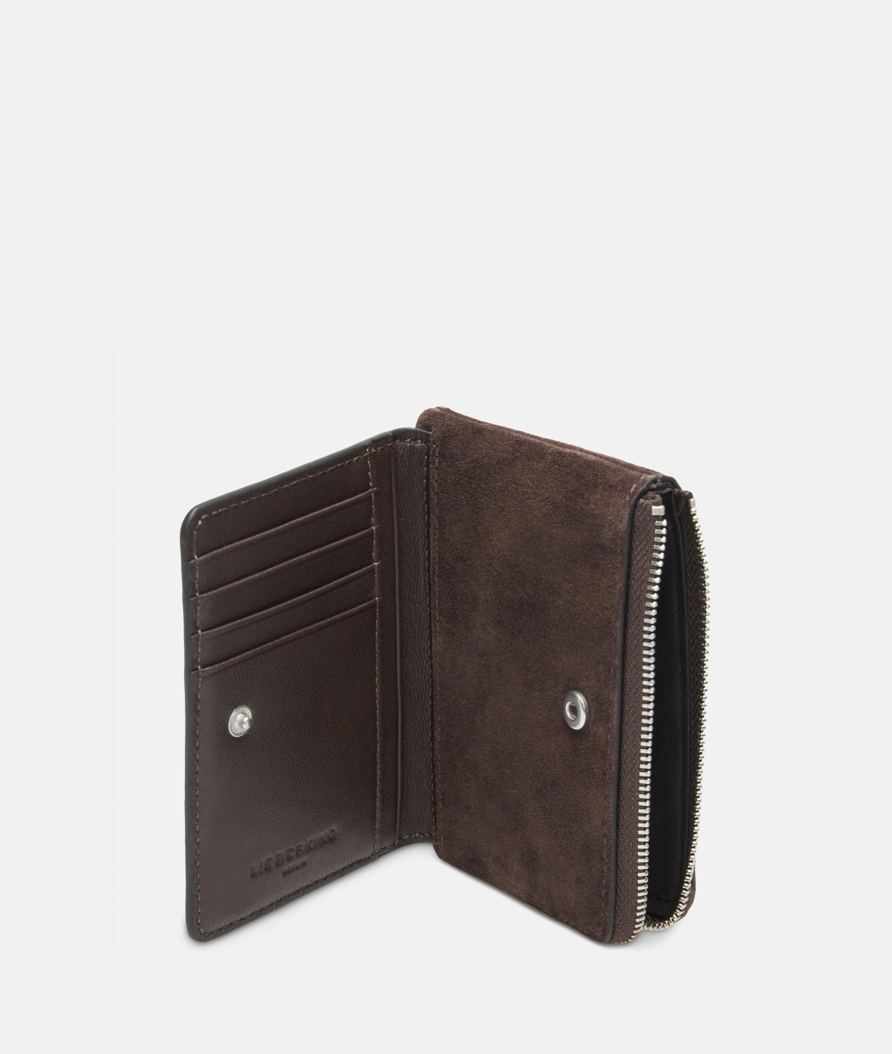 Smilla Geldbörse S in braun & olive