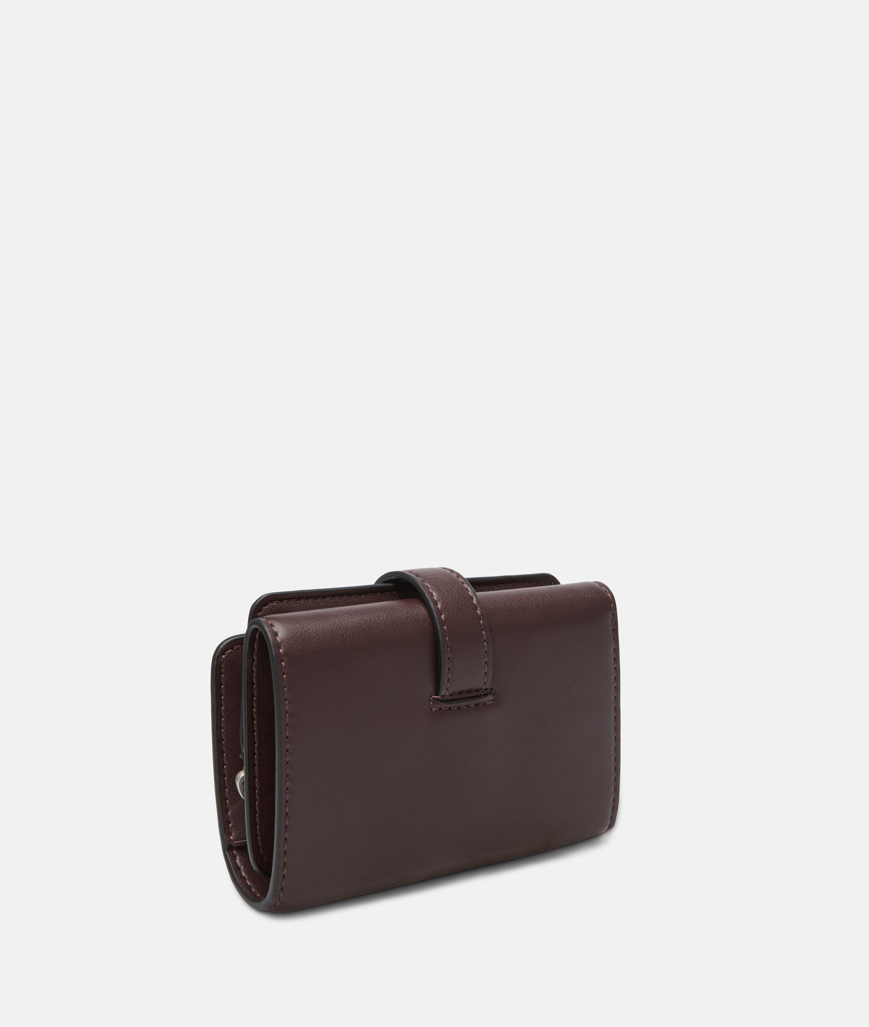 Kate Geldbörse M in braun, schwarz & olive