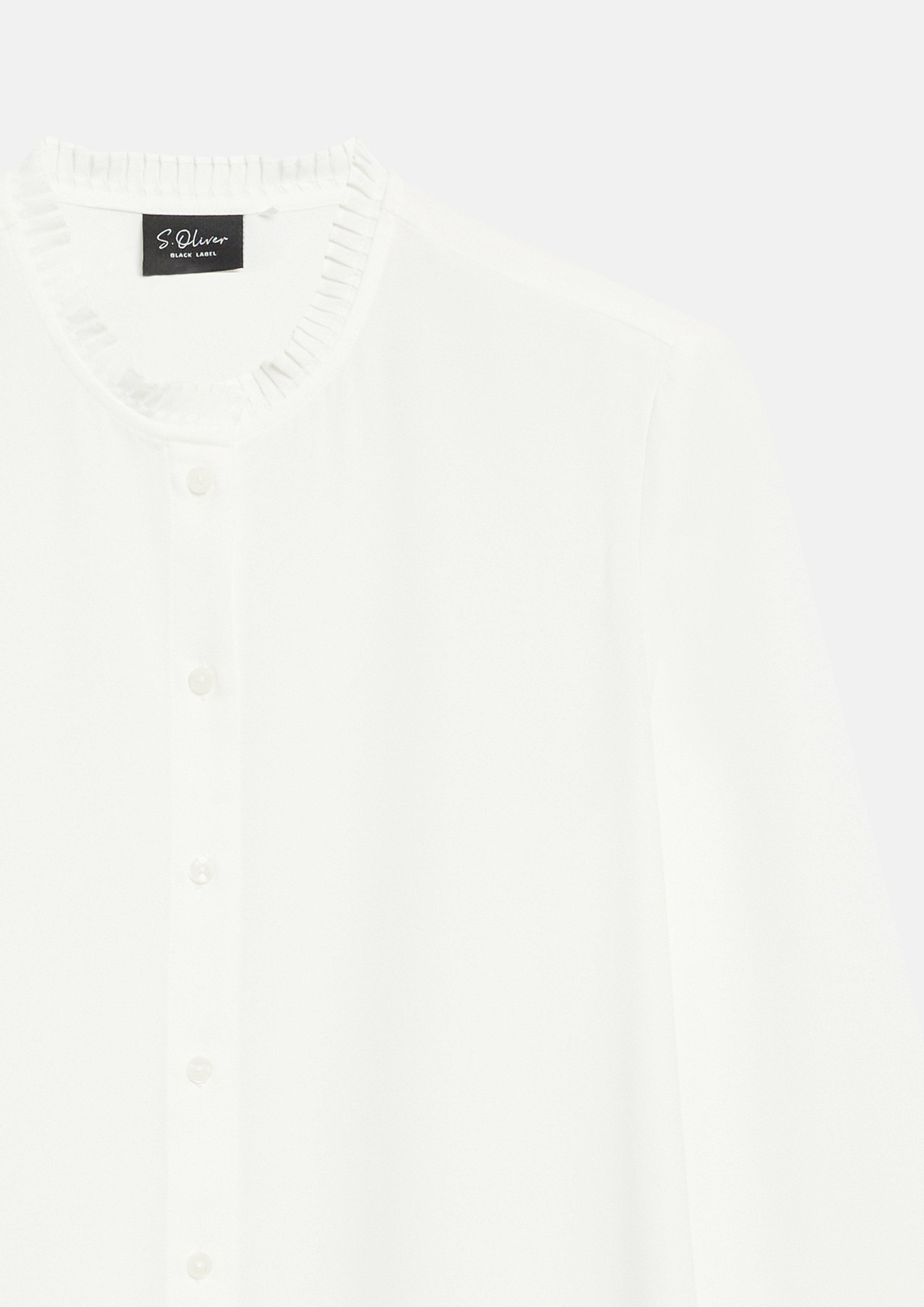 Dames Bluse in crème van s.Oliver BLACK LABEL