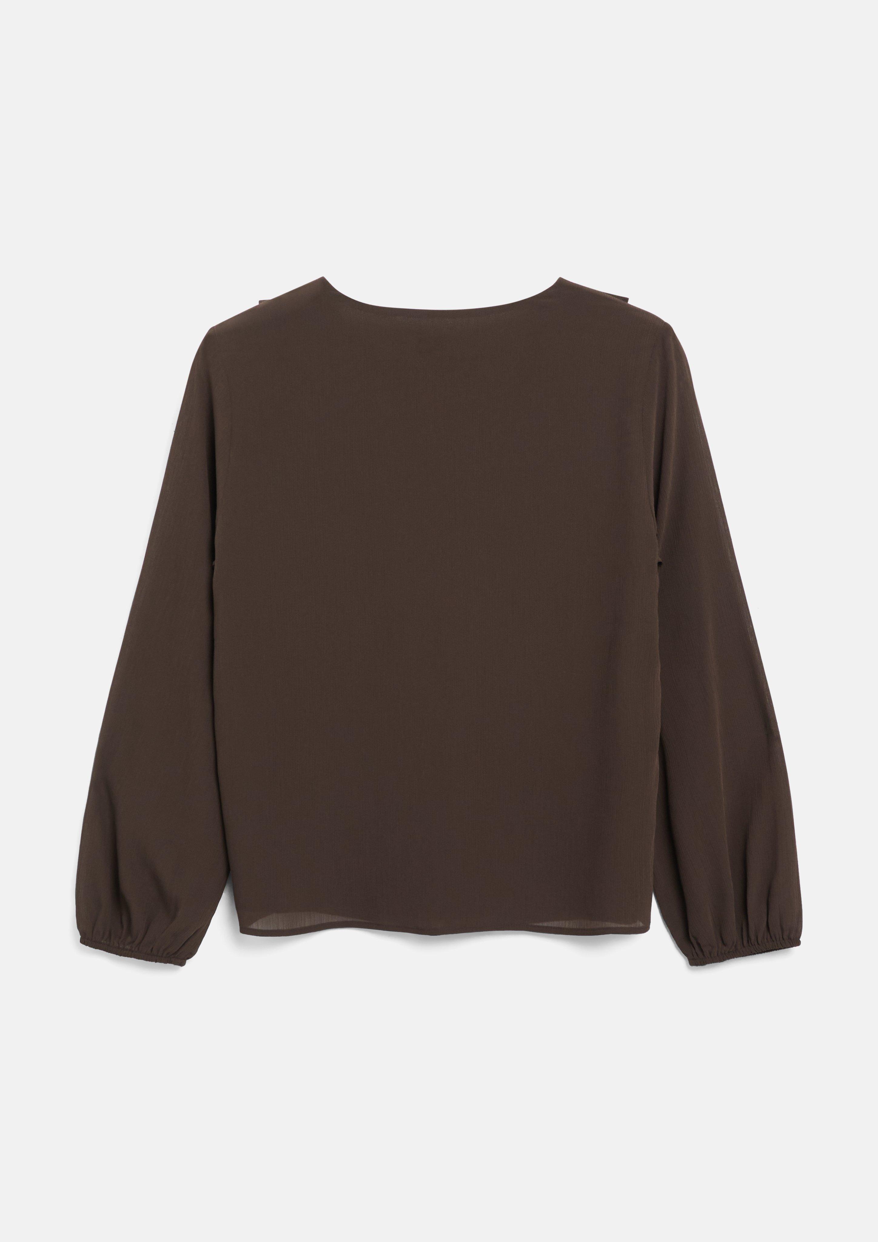 Femmes Blouse en brun de s.Oliver BLACK LABEL