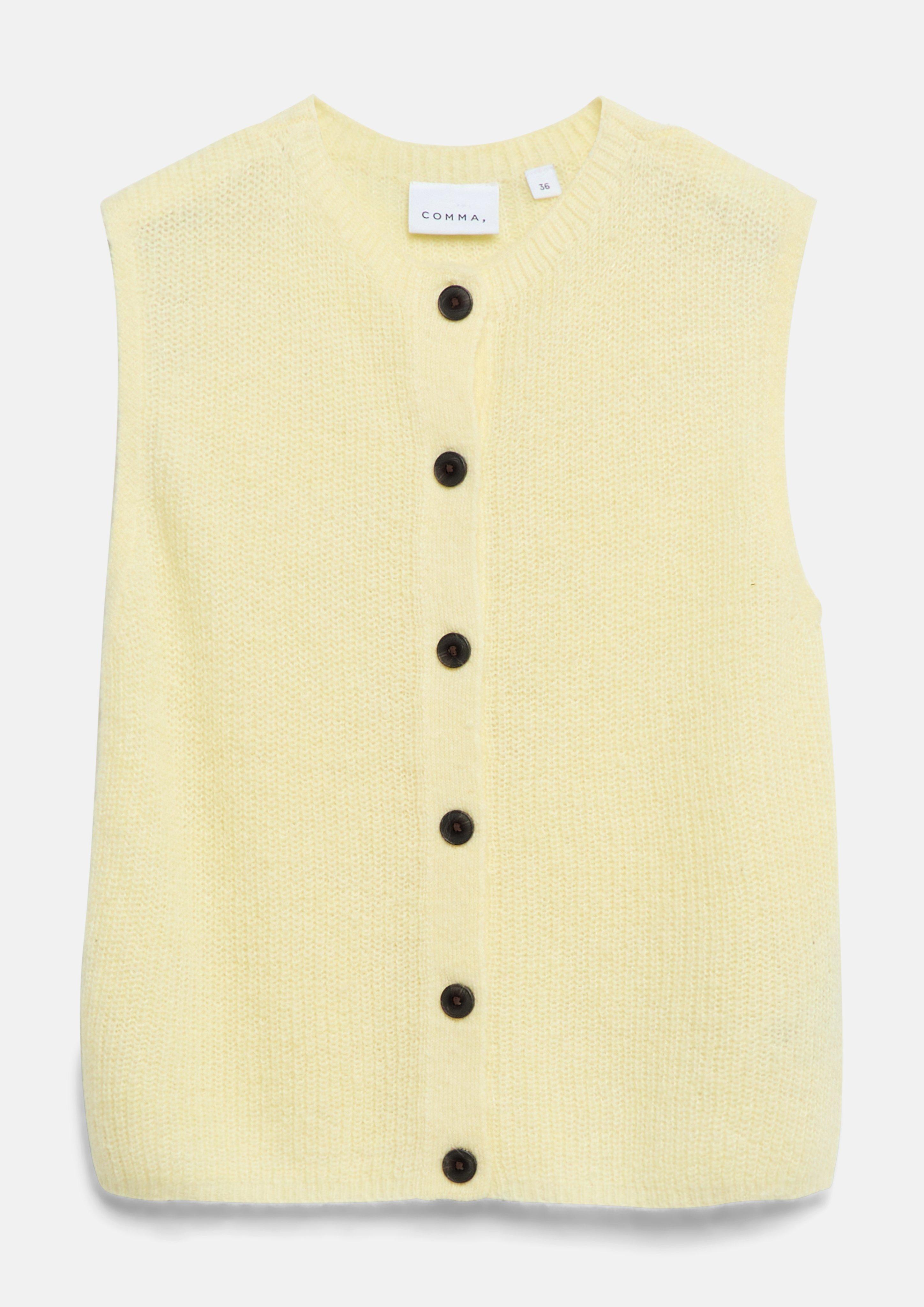 Cardigan in yellow by COMMA