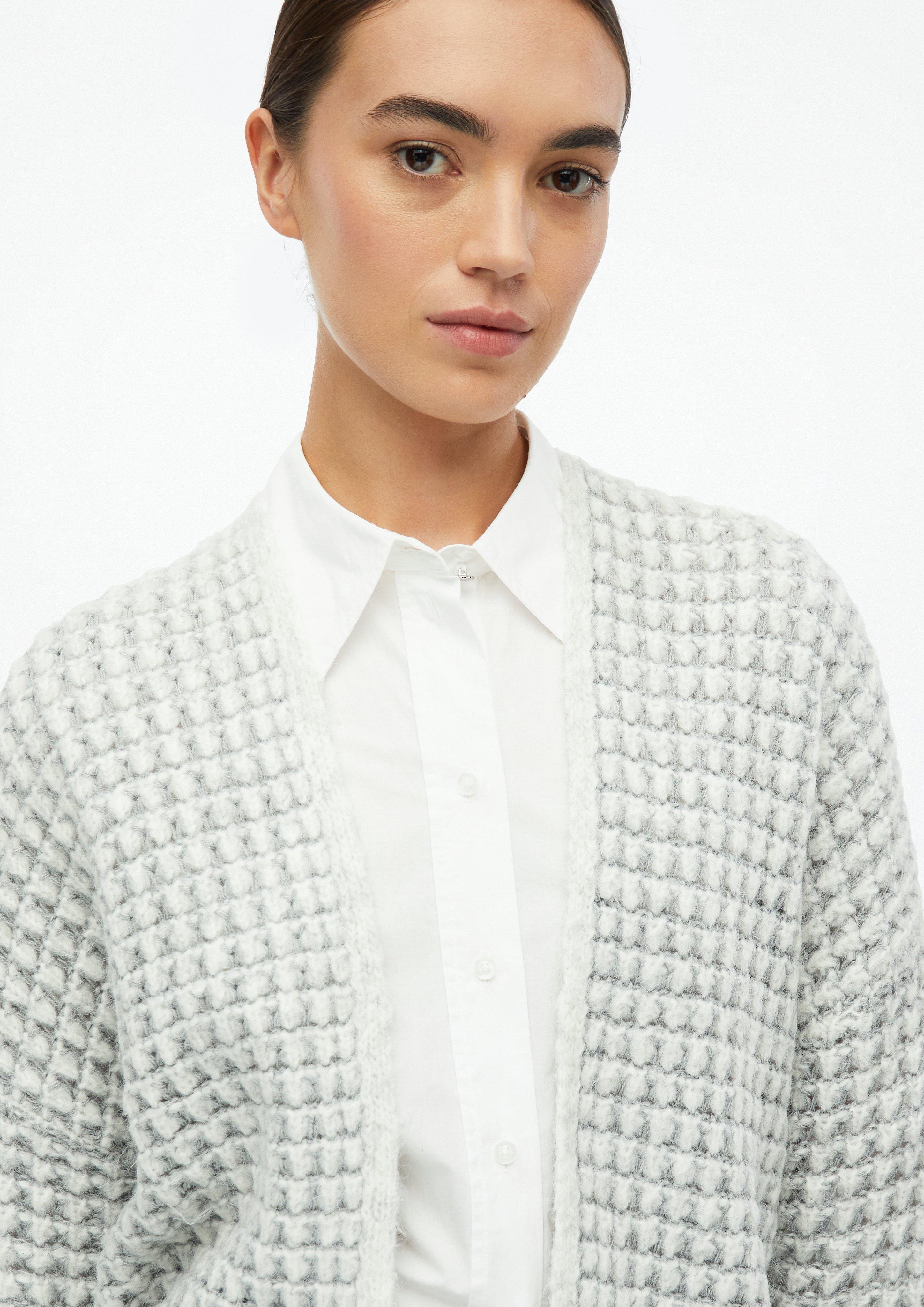 Kobiety Sweter rozpinany w kolorze szary od s.Oliver