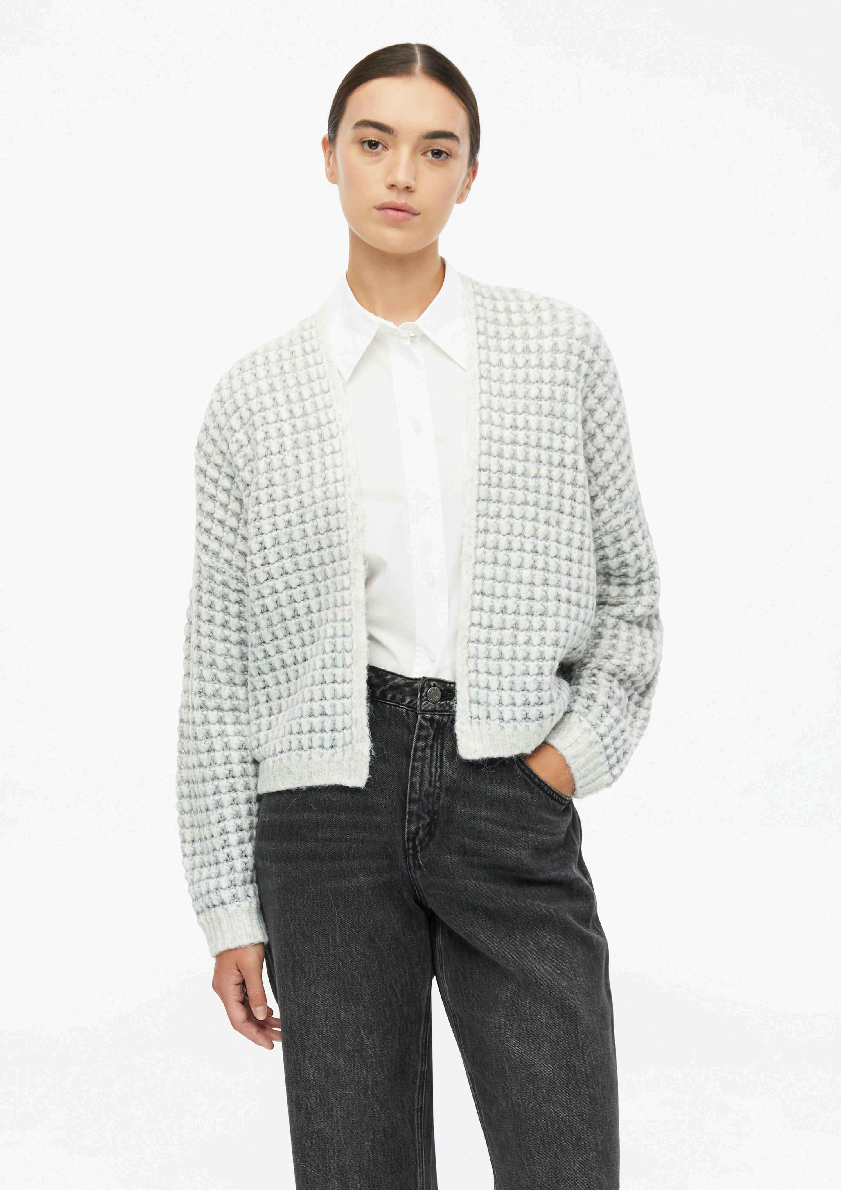 Sweter rozpinany w kolorze szary od s.Oliver