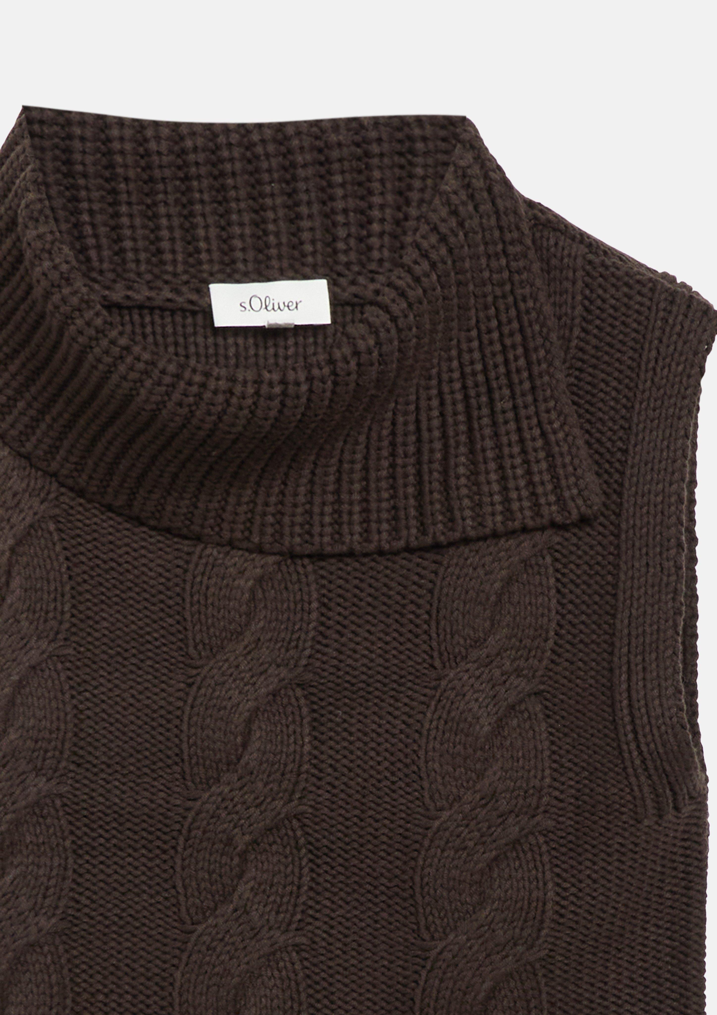 Damen Strickjacke in braun von s.Oliver
