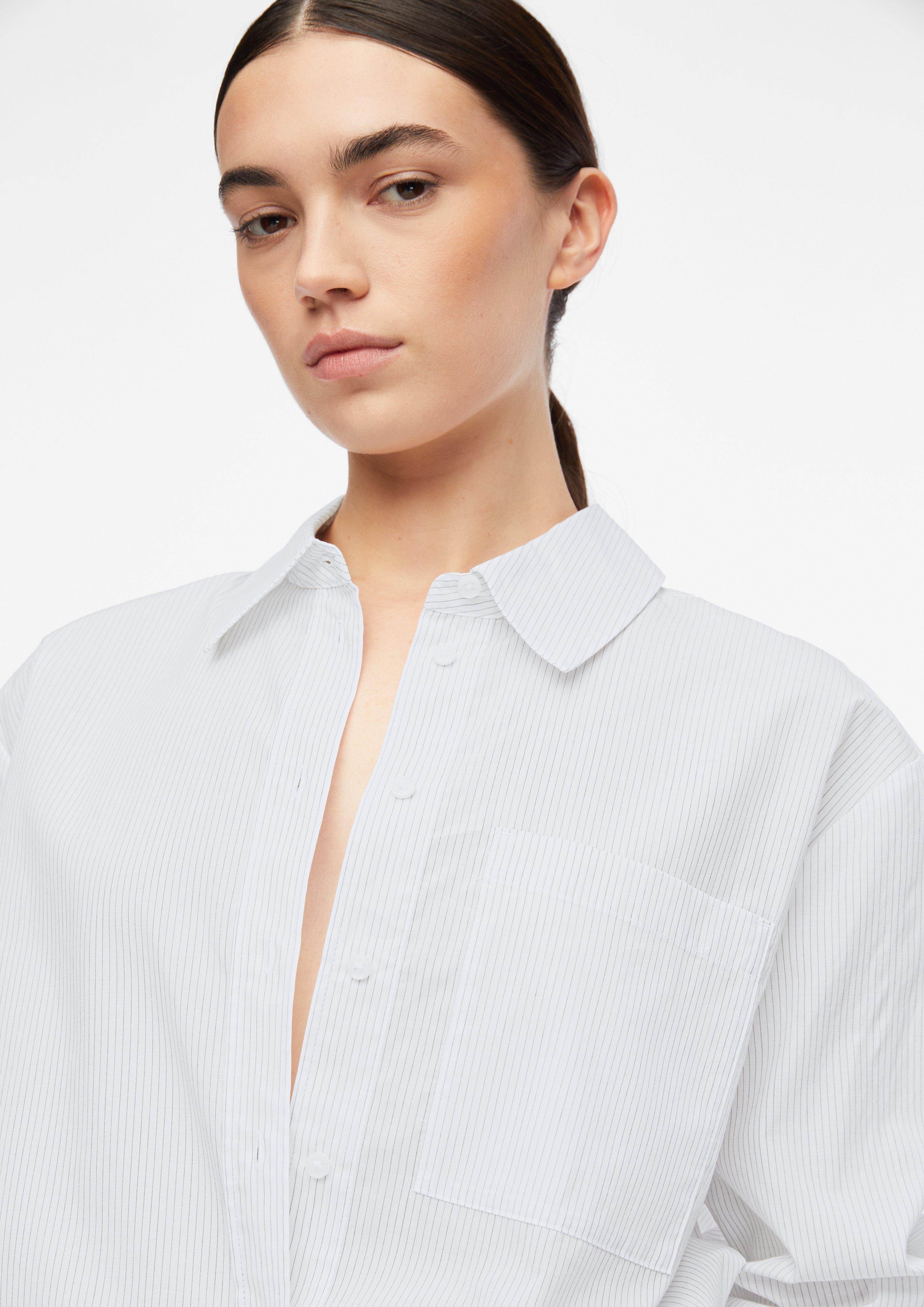 Bluse in weiß von COMMA
