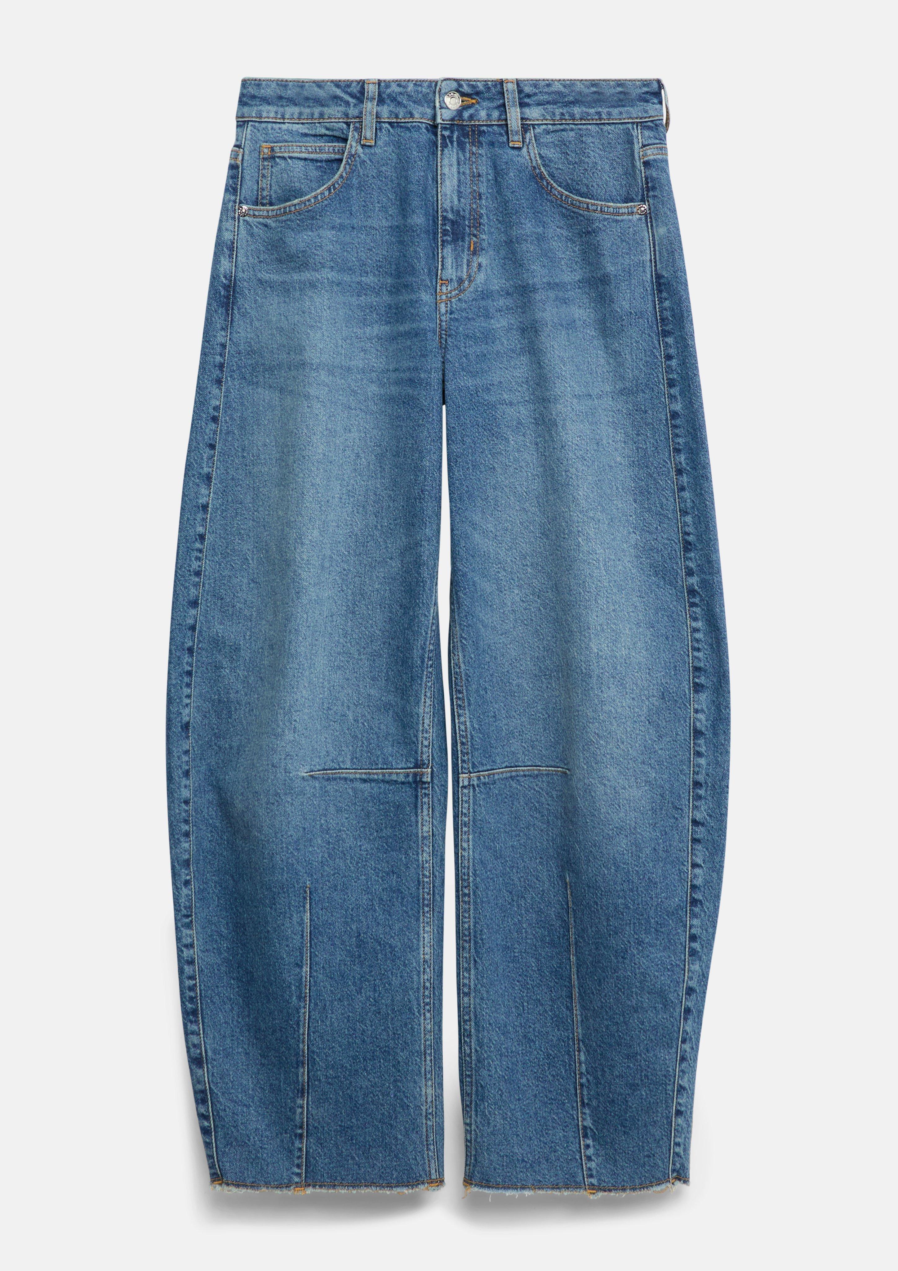 Pantalon en jean en bleu de COMMA