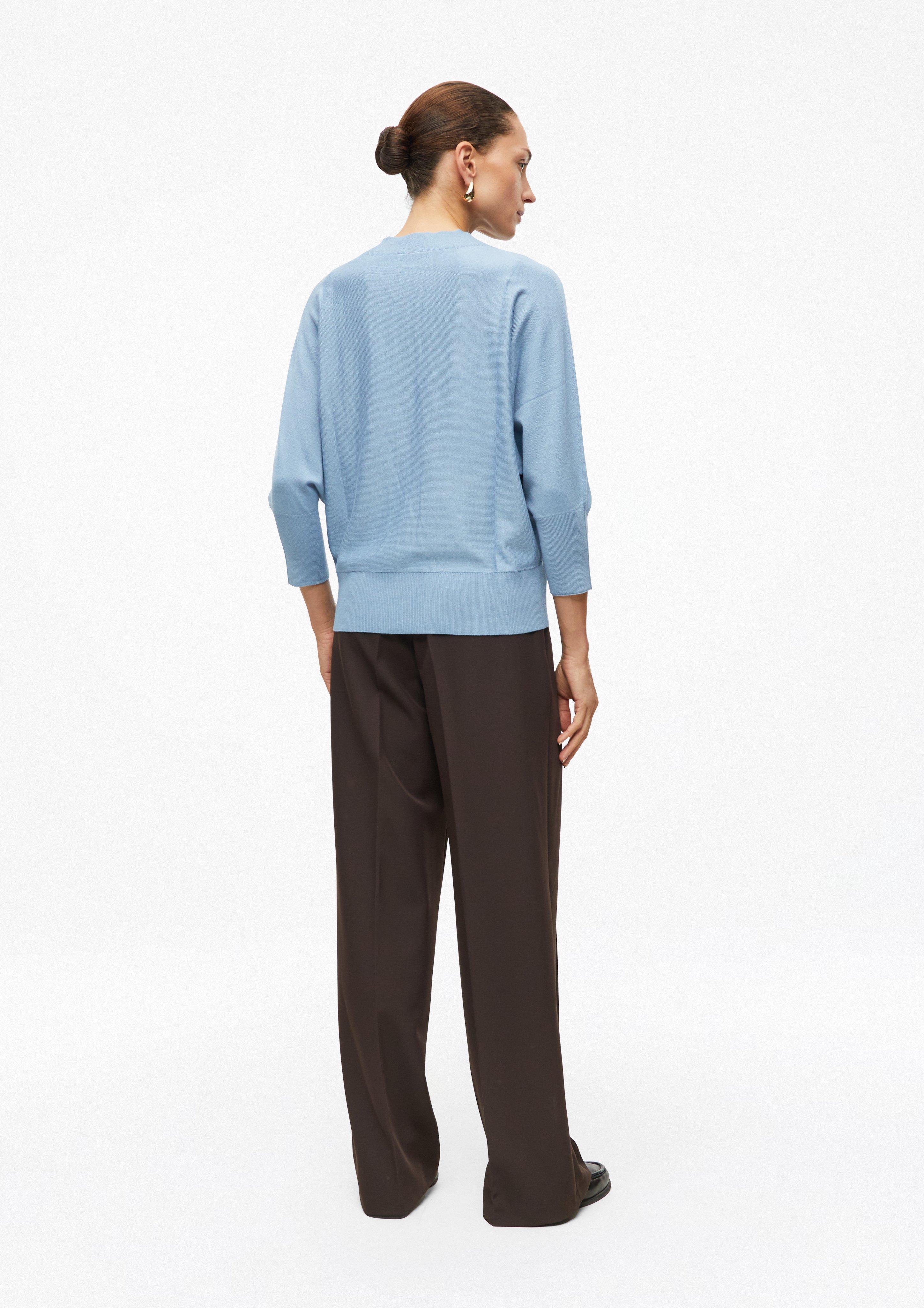 Femmes Pull en tricot en bleu de s.Oliver BLACK LABEL