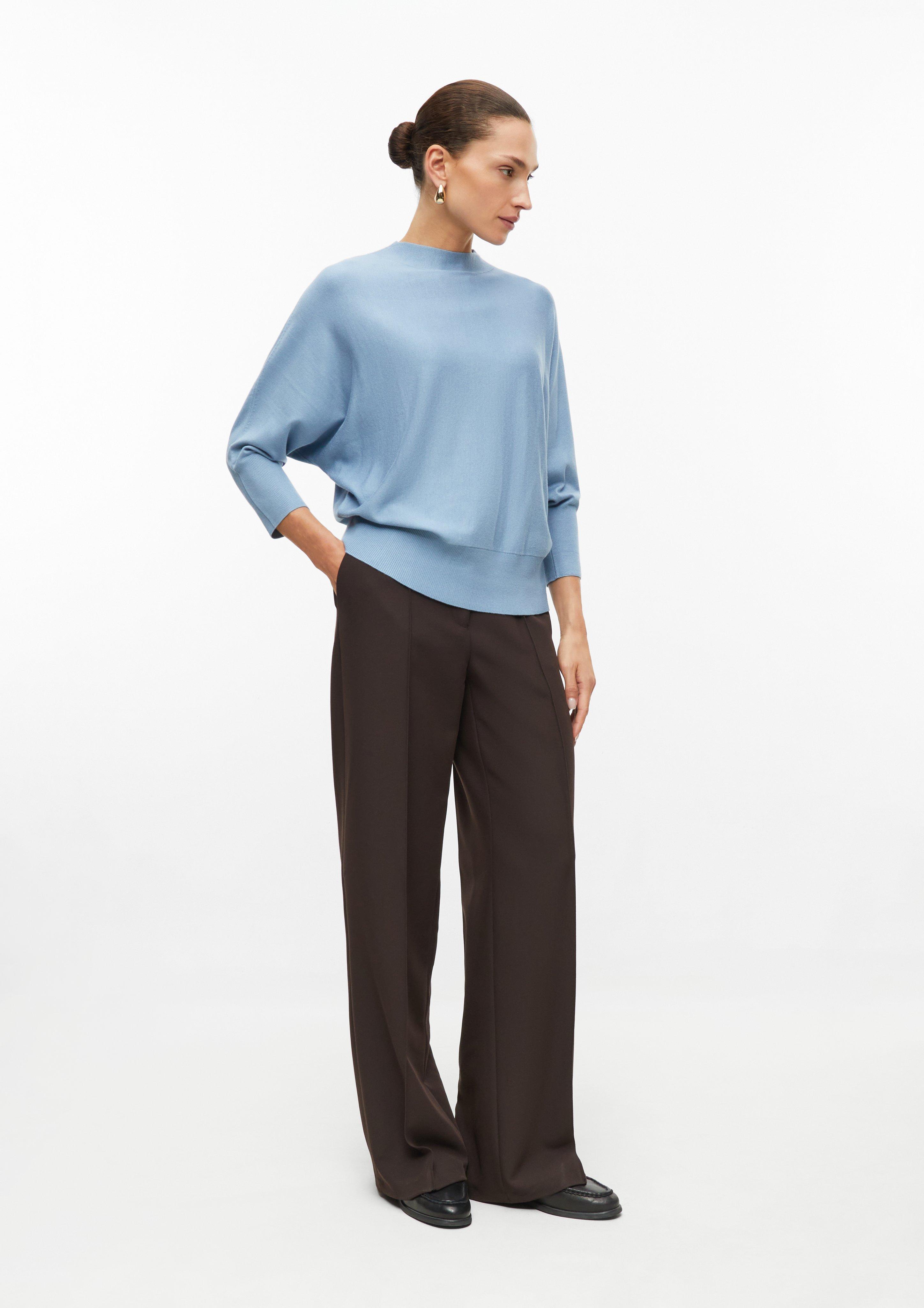 Femmes Pull en tricot en bleu de s.Oliver BLACK LABEL