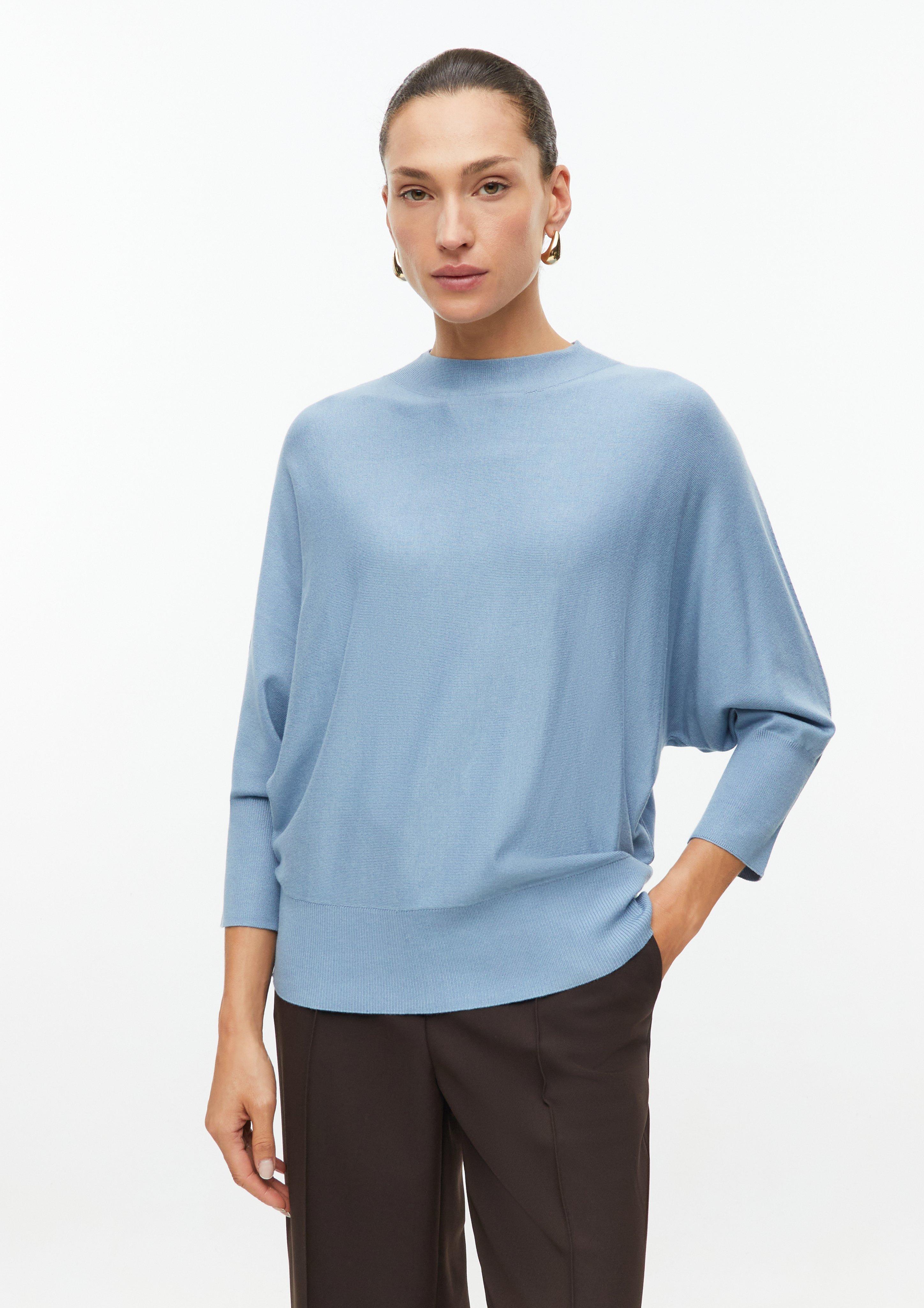 Pull en tricot en bleu clair de s.Oliver BLACK LABEL