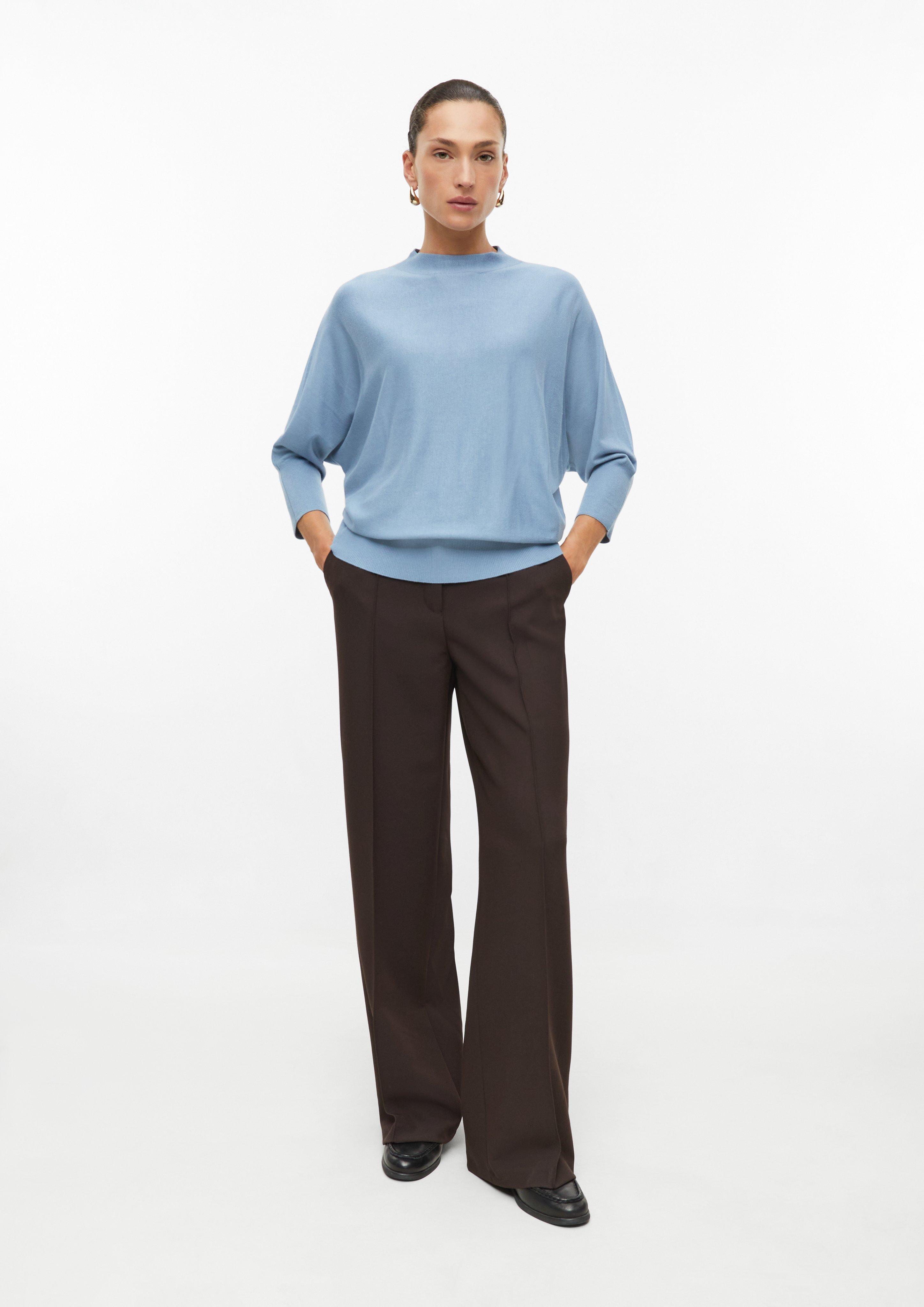 Femmes Pull en tricot en bleu de s.Oliver BLACK LABEL