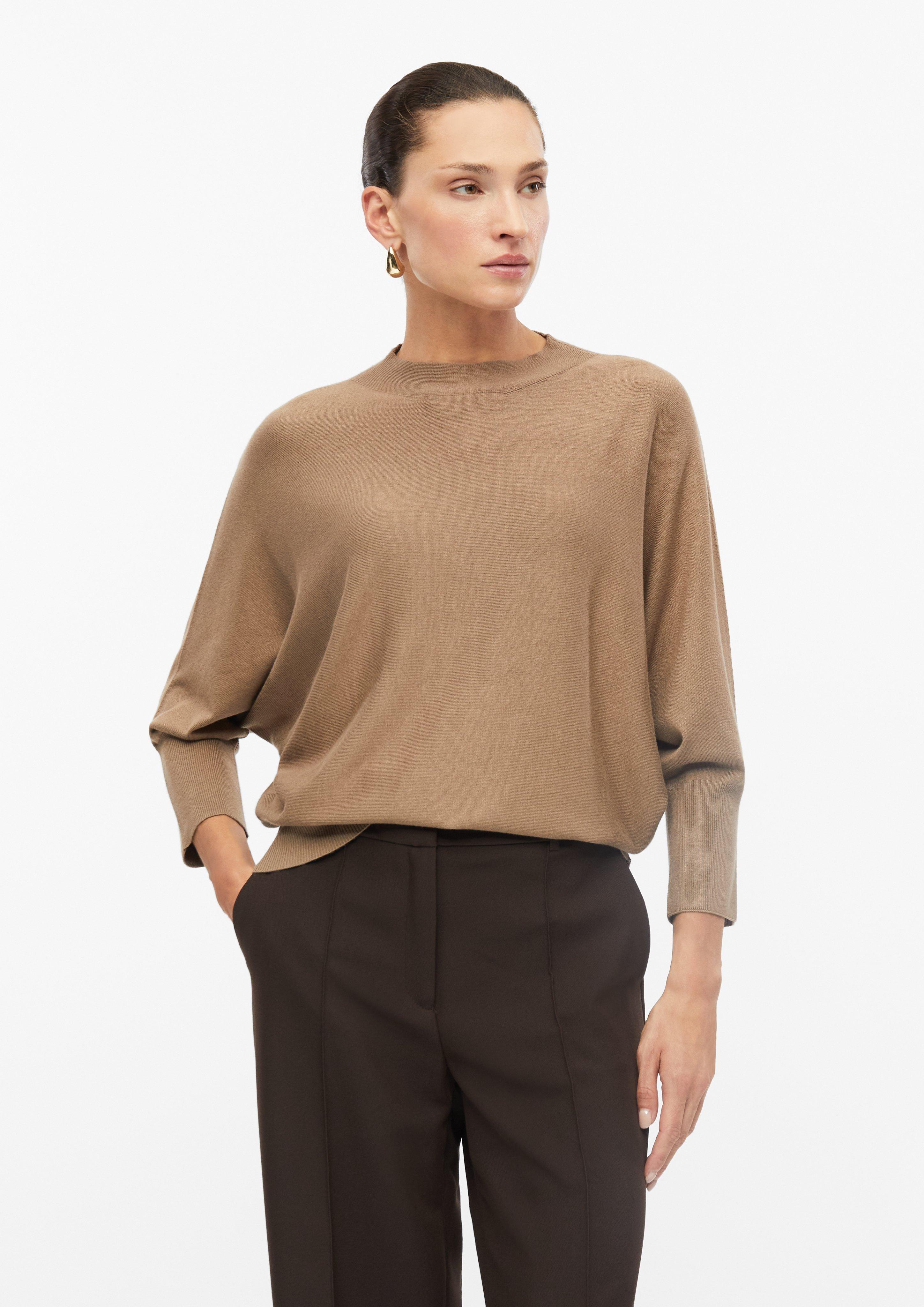Femmes Pull en tricot en brun de s.Oliver BLACK LABEL