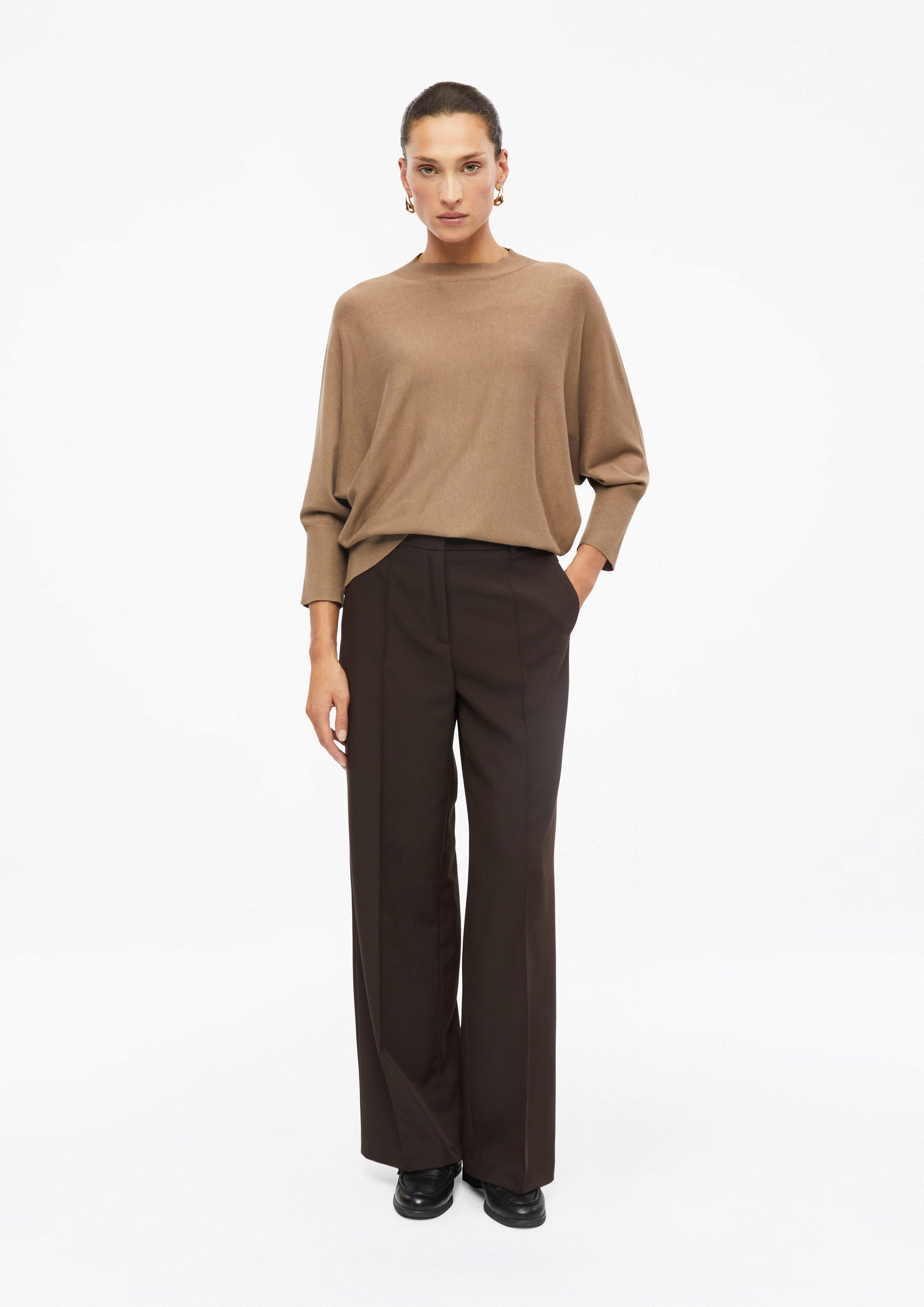 Femmes Pull en tricot en brun de s.Oliver BLACK LABEL