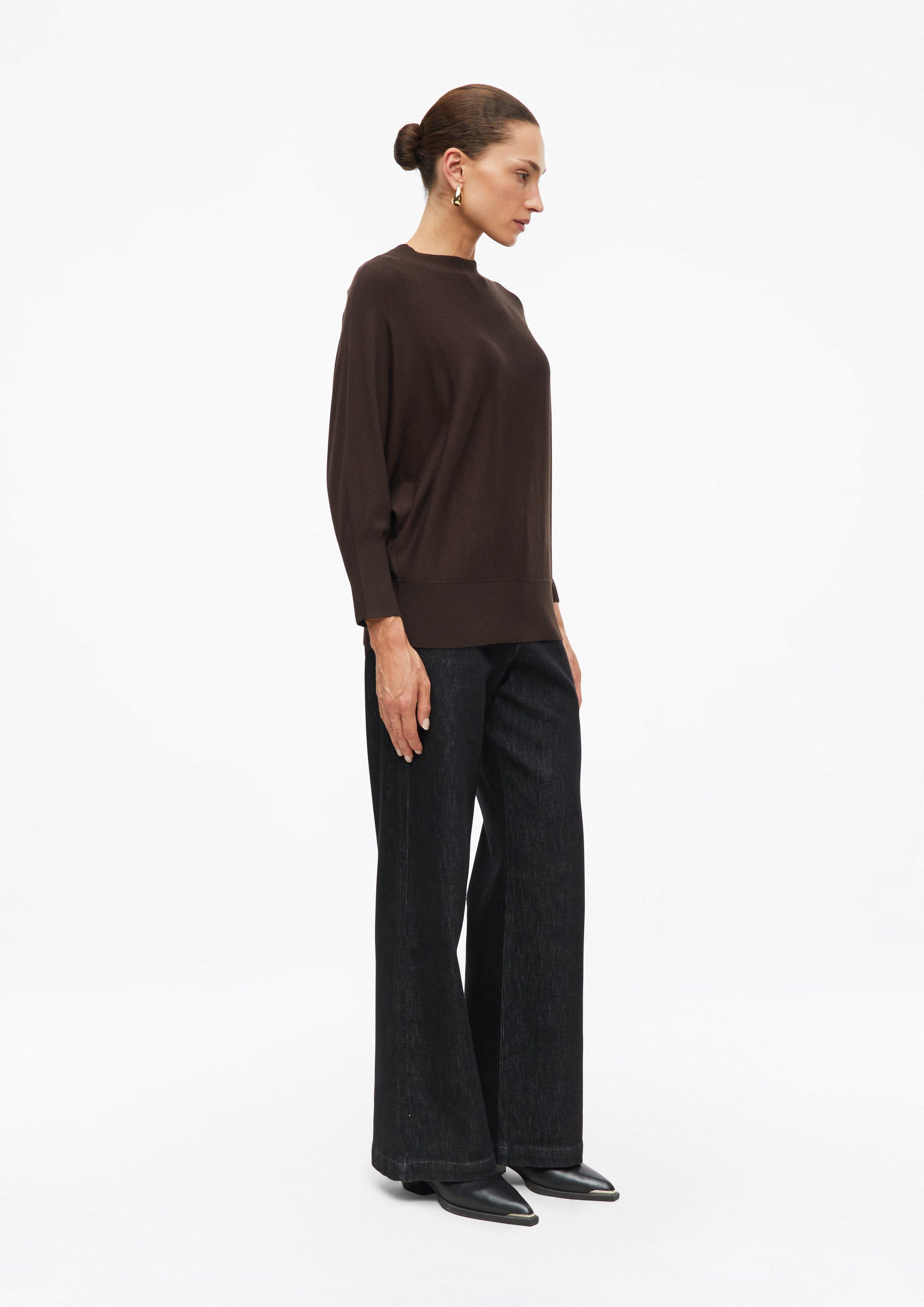 Femmes Pull en tricot en brun de s.Oliver BLACK LABEL