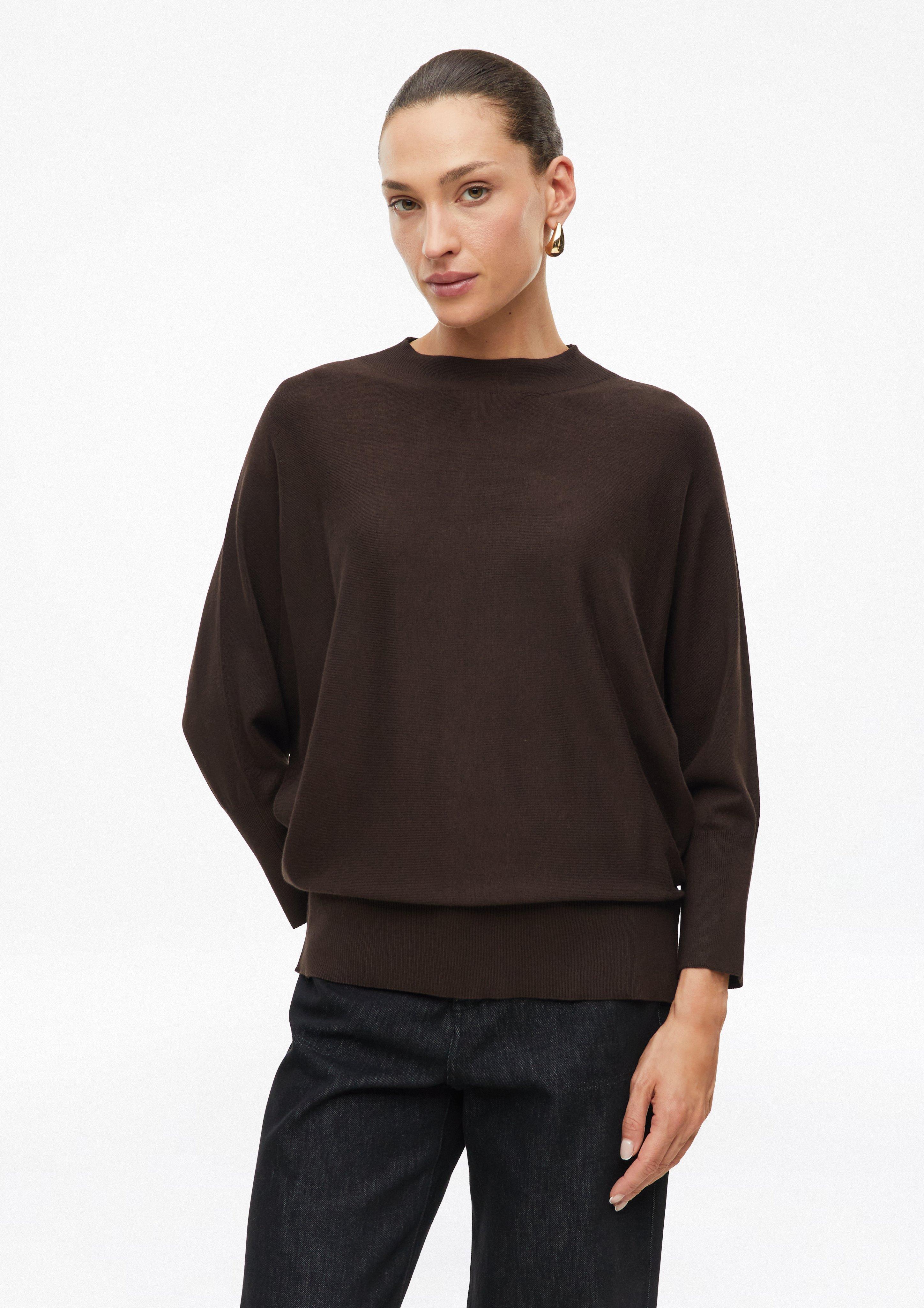 Strickpullover in Farbe dunkelbraun von s.Oliver BLACK LABEL