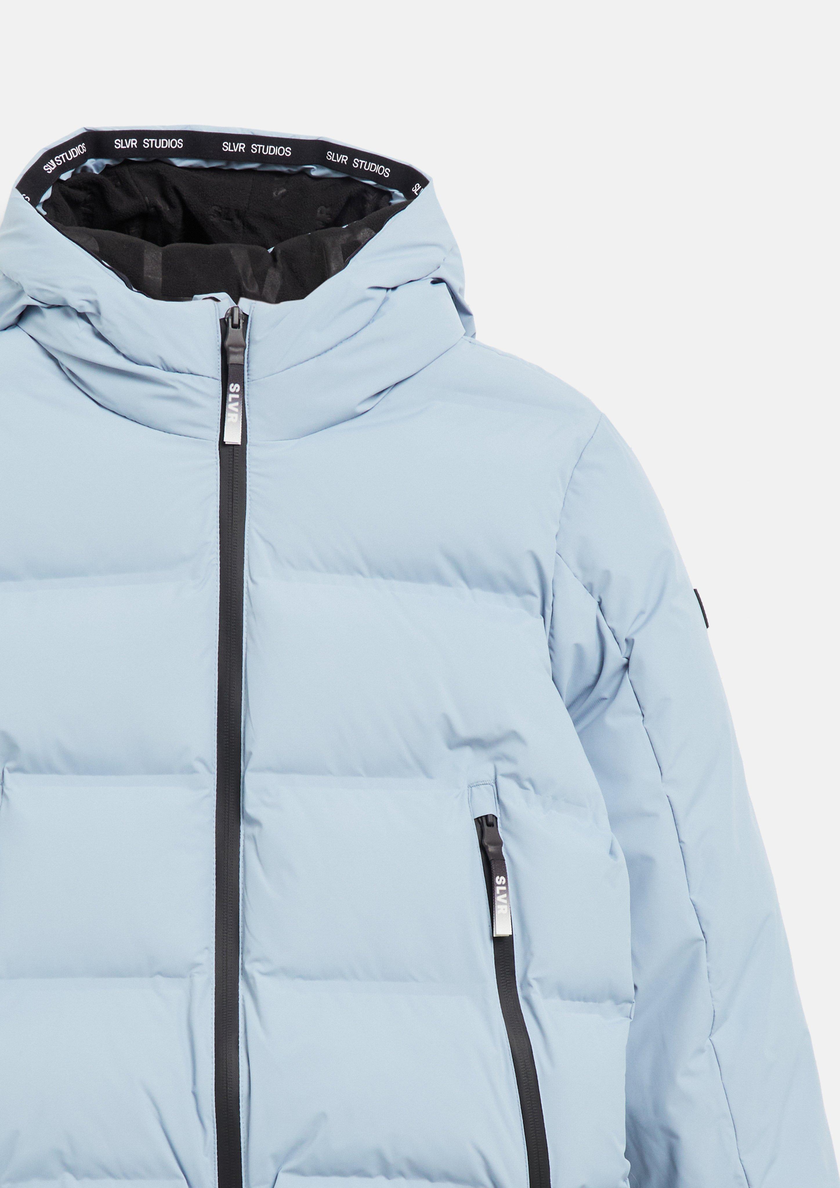 Kinder Wasserabweisende Unisex Steppjacke mit Fleecefutter in blau von s.Oliver