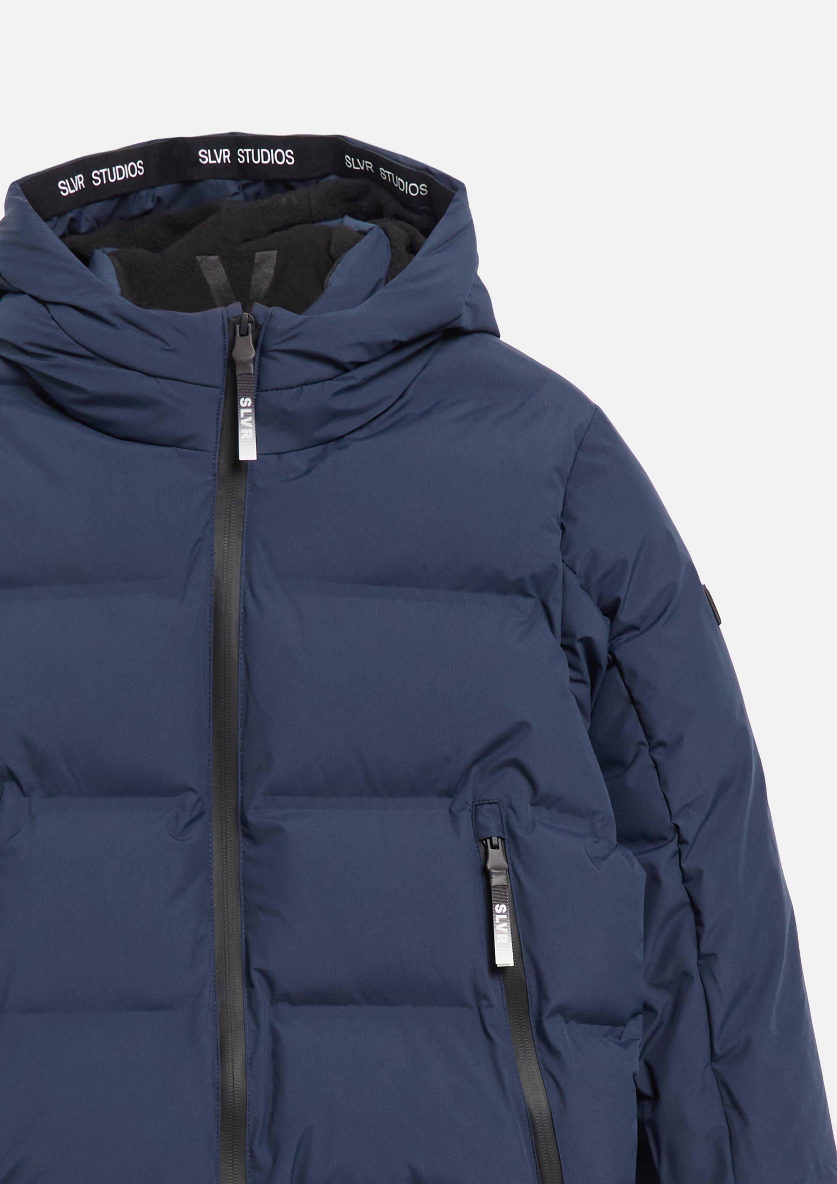Deti Prešívaná unisex bunda s flísovou podšívkou/vodoodpudivá vo farbe modrá od s.Oliver