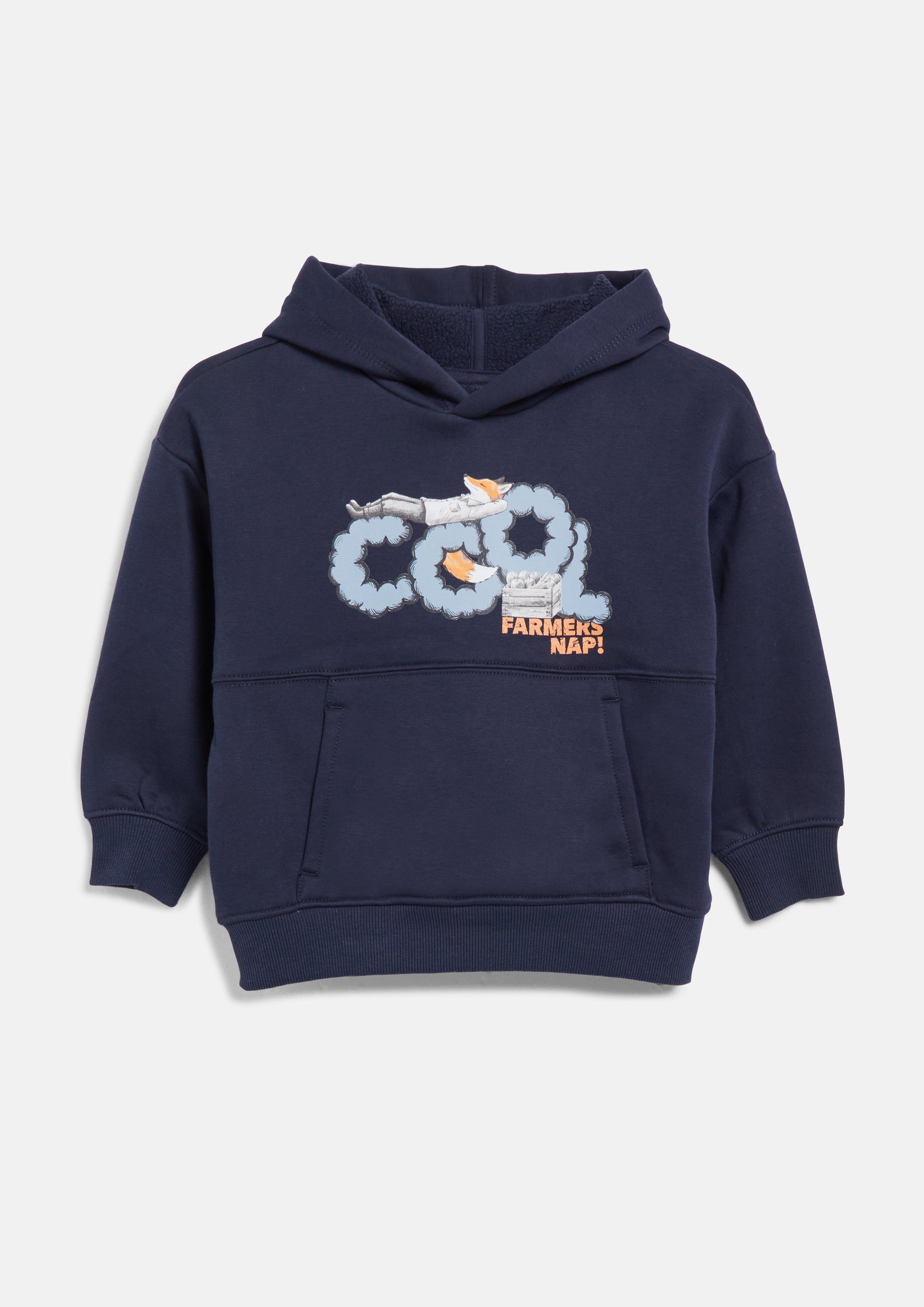 Junior Sweat-shirt en bleu de s.Oliver