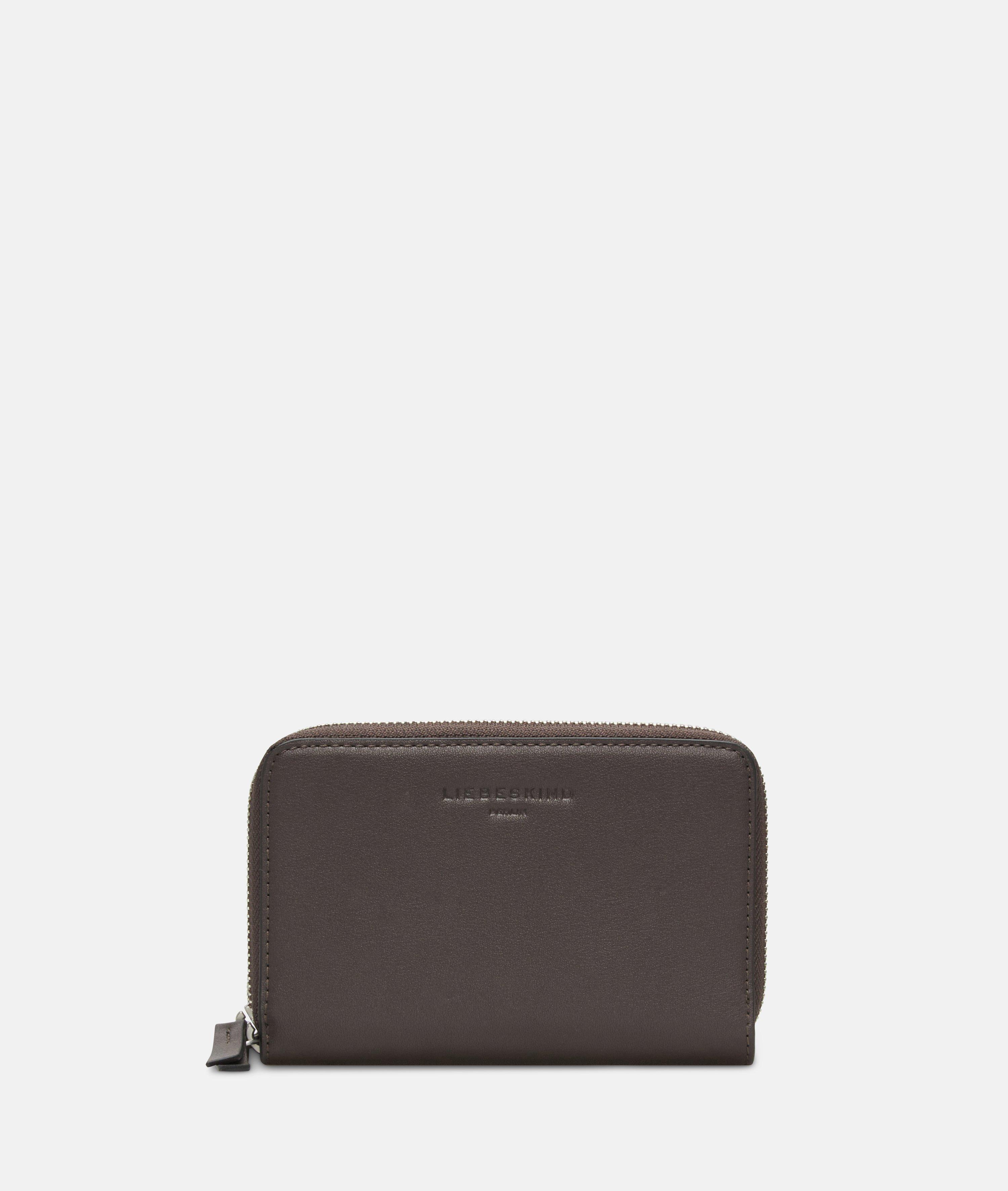 Sophia Geldbörse L in braun, olive & schwarz