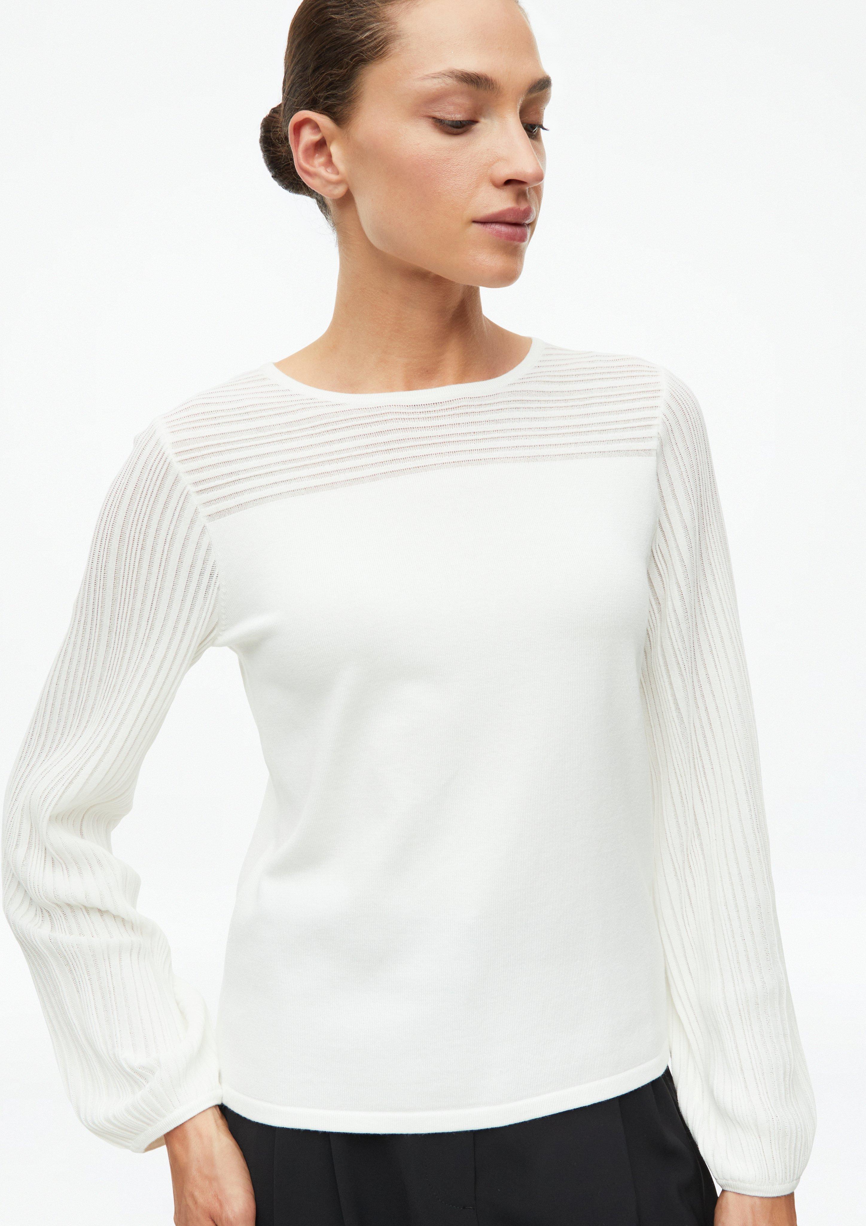 Dames Gebreide trui in crème van s.Oliver BLACK LABEL