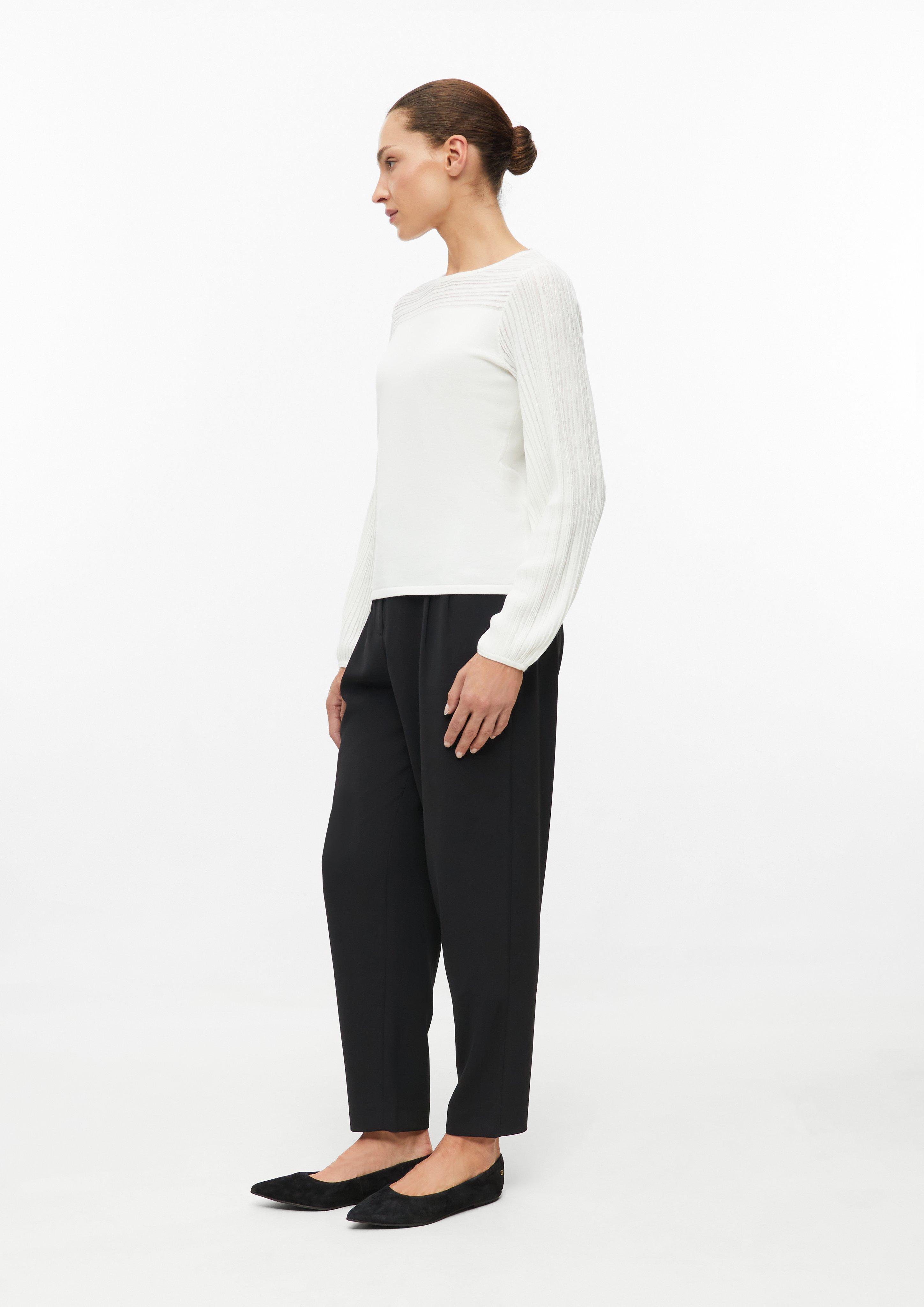 Dames Gebreide trui in crème van s.Oliver BLACK LABEL