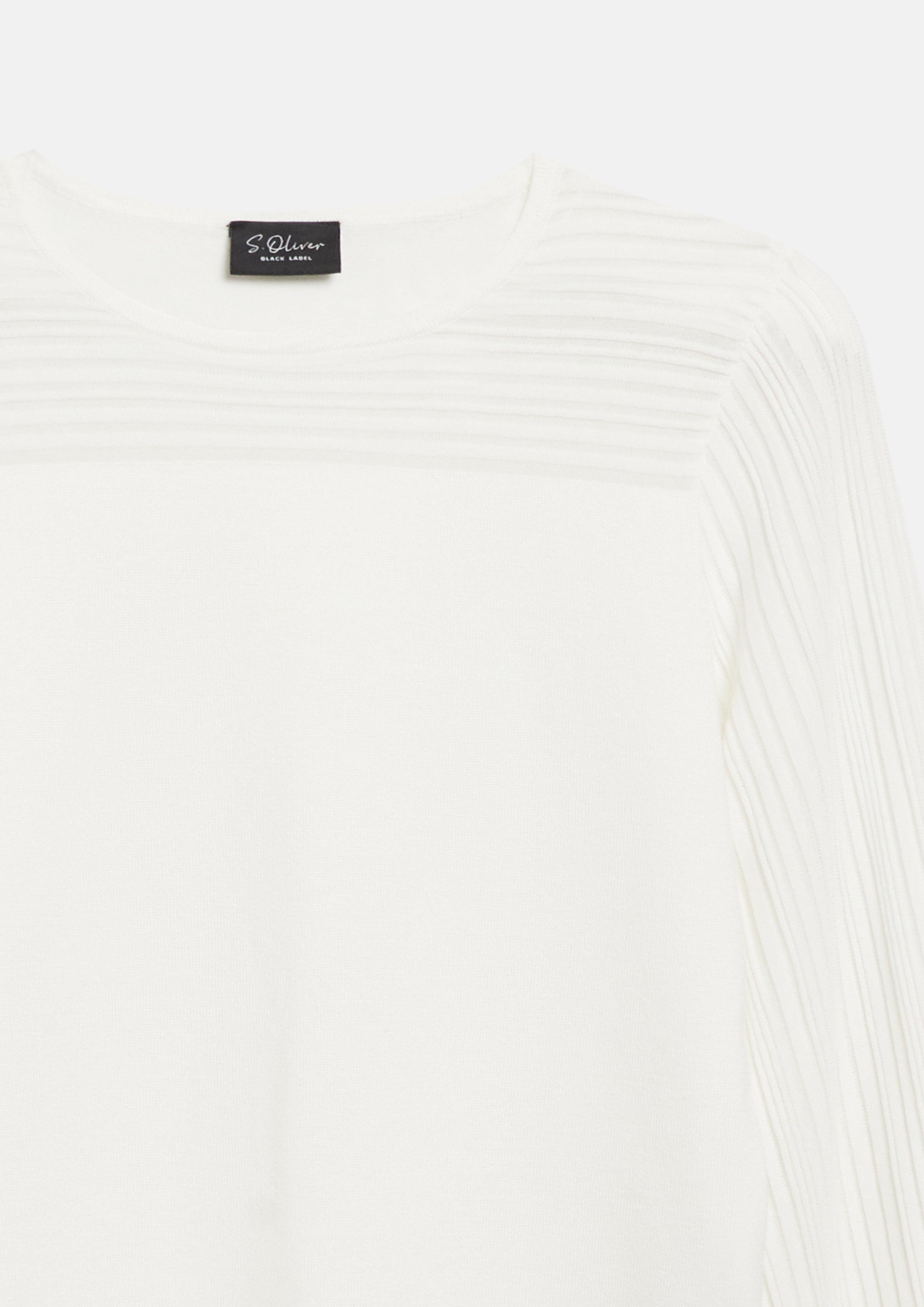Dames Gebreide trui in crème van s.Oliver BLACK LABEL