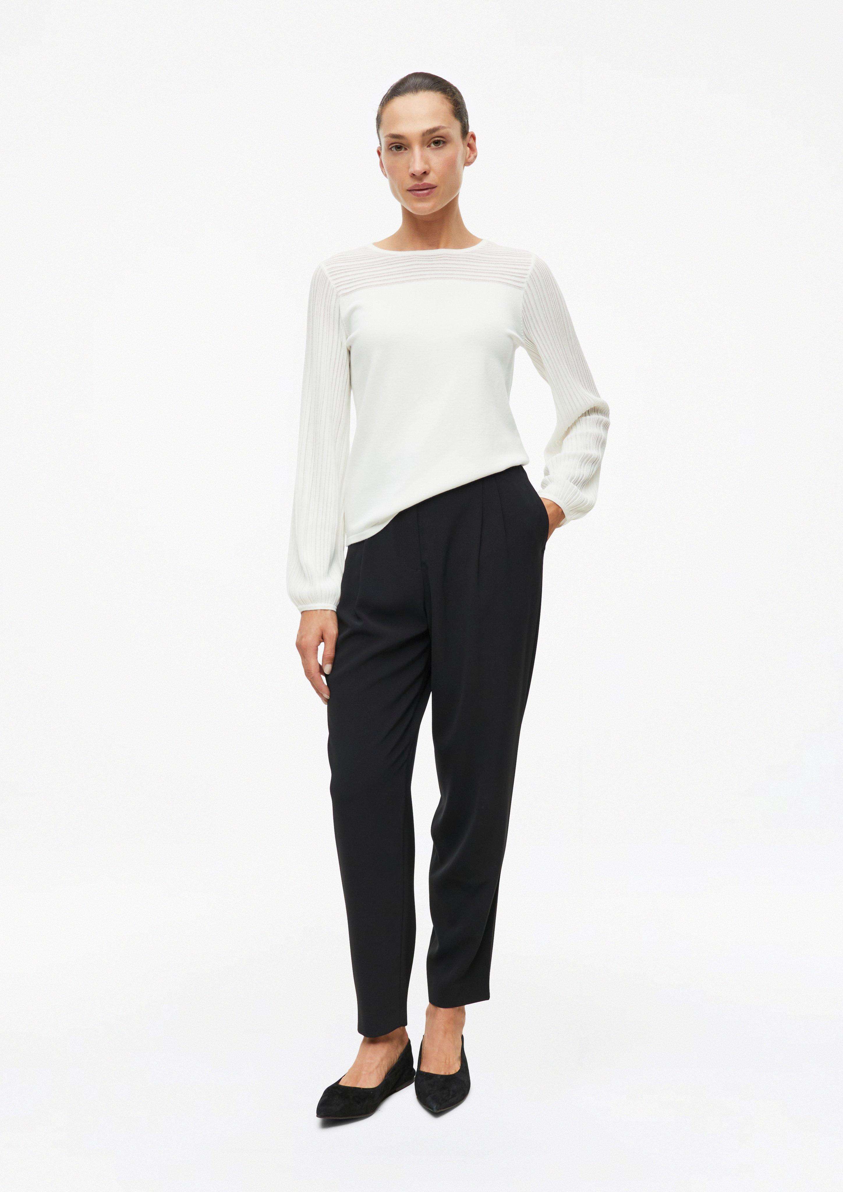 Dames Gebreide trui in crème van s.Oliver BLACK LABEL