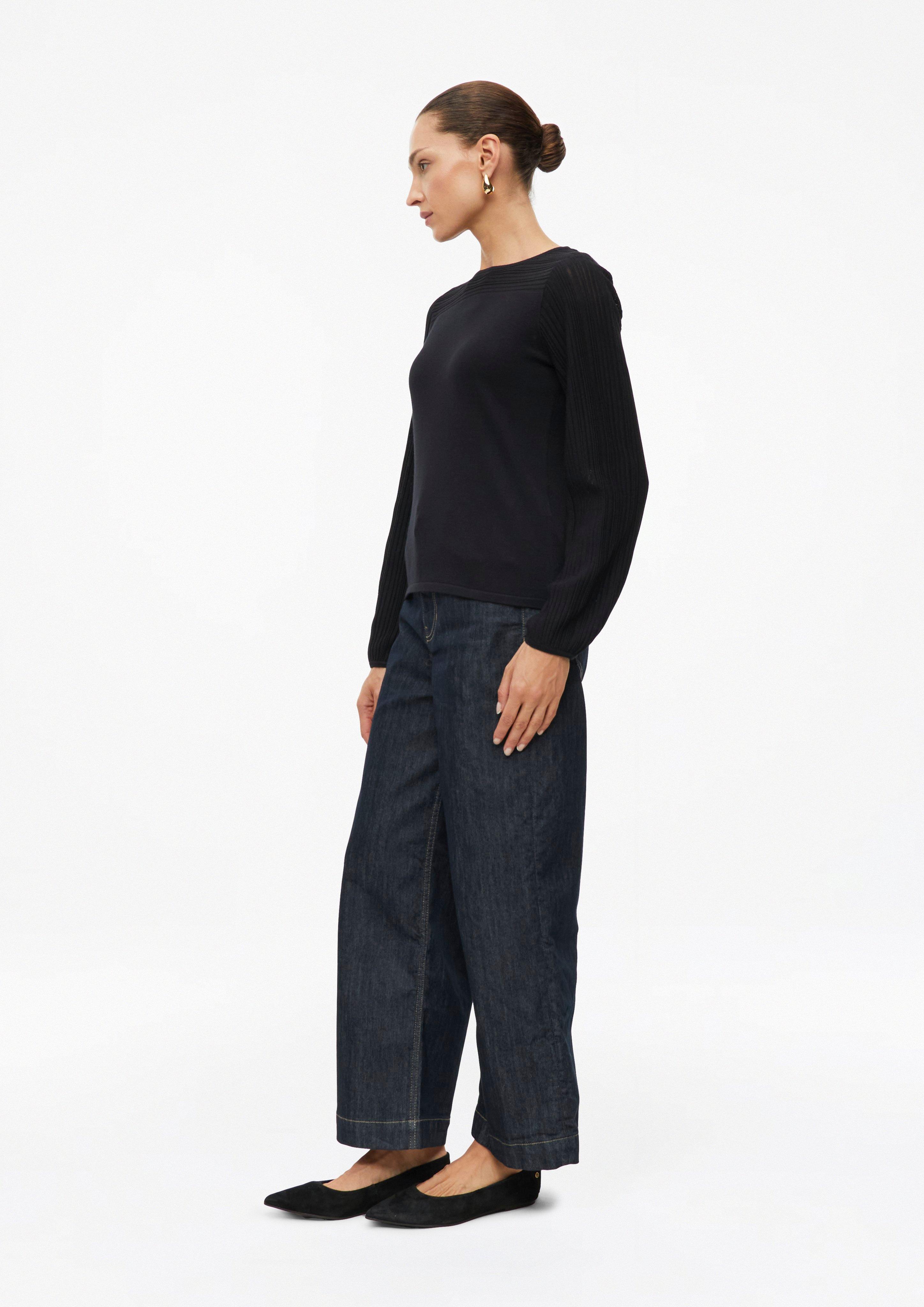 Women Knitted pullover in black by s.Oliver BLACK LABEL