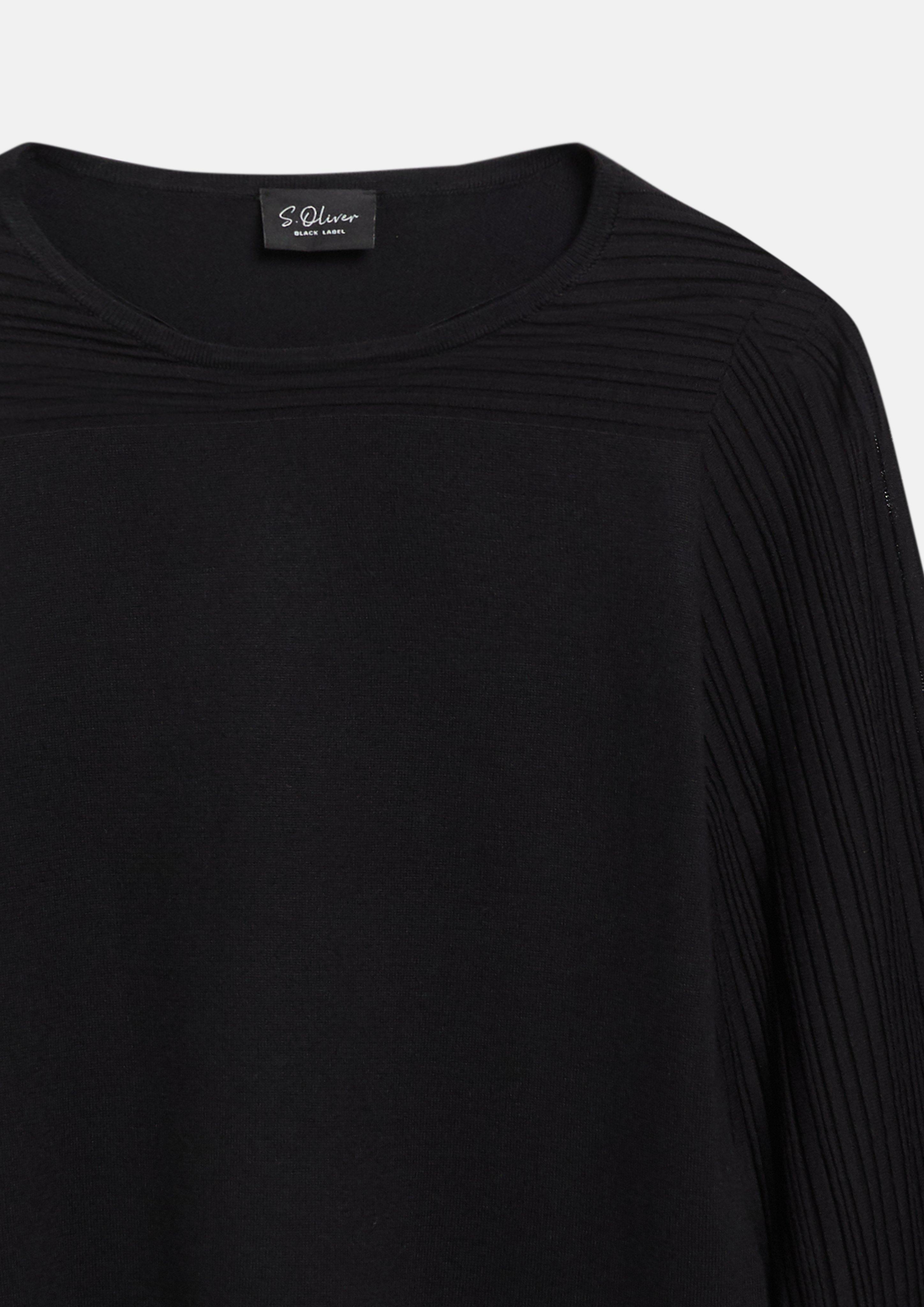 Women Knitted pullover in black by s.Oliver BLACK LABEL