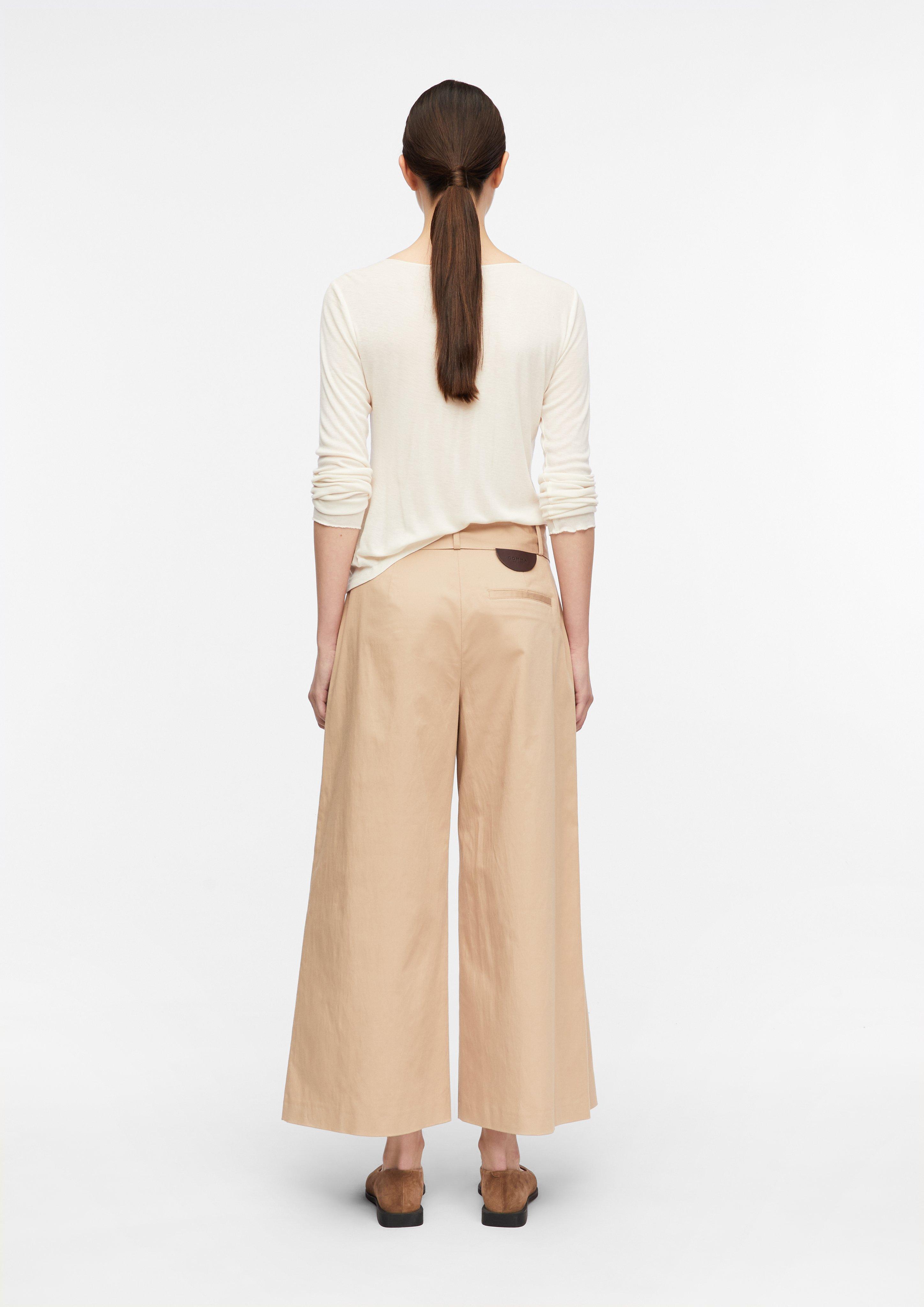 Trousers in brown by COMMA