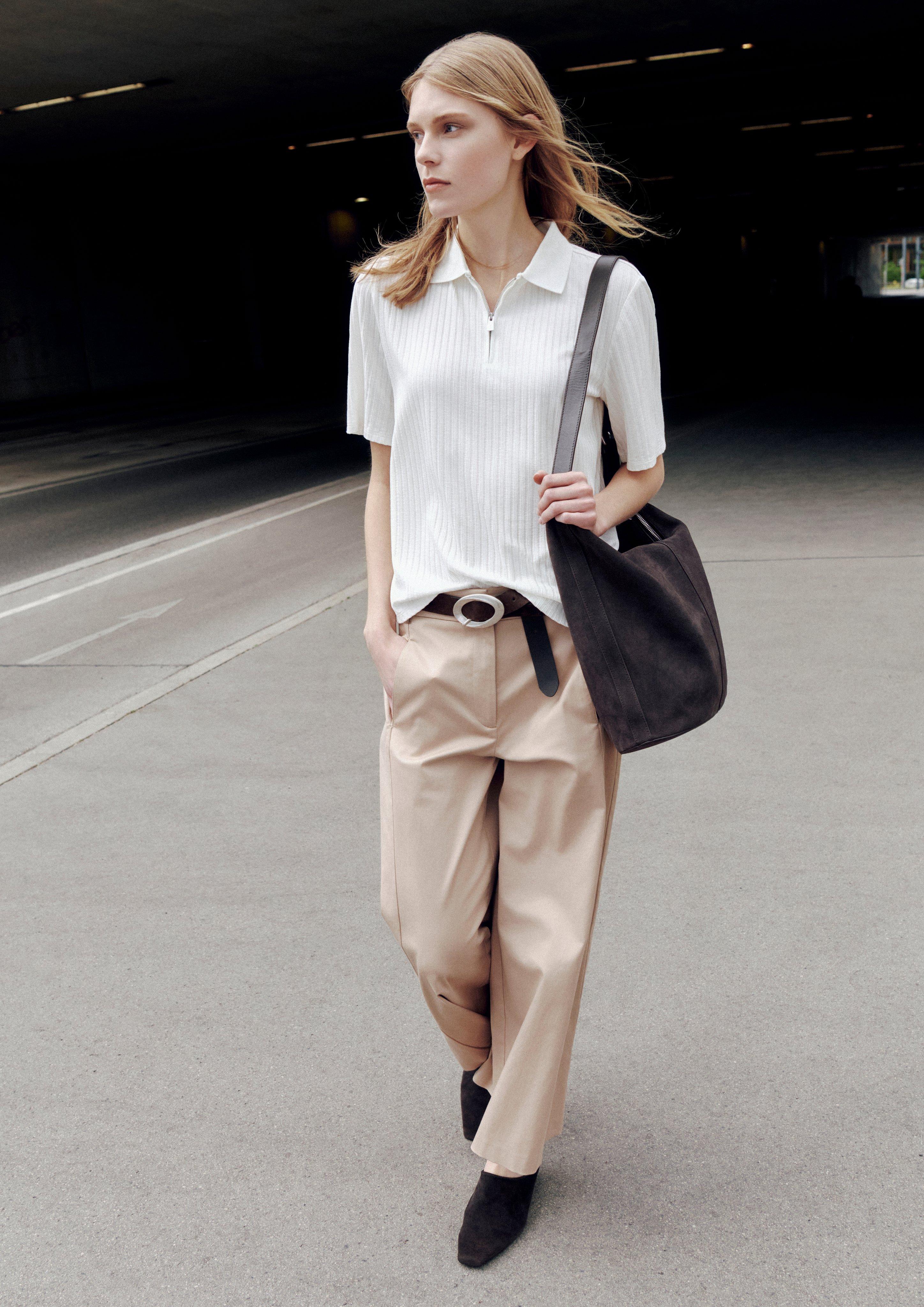 Pantalon en grès de COMMA