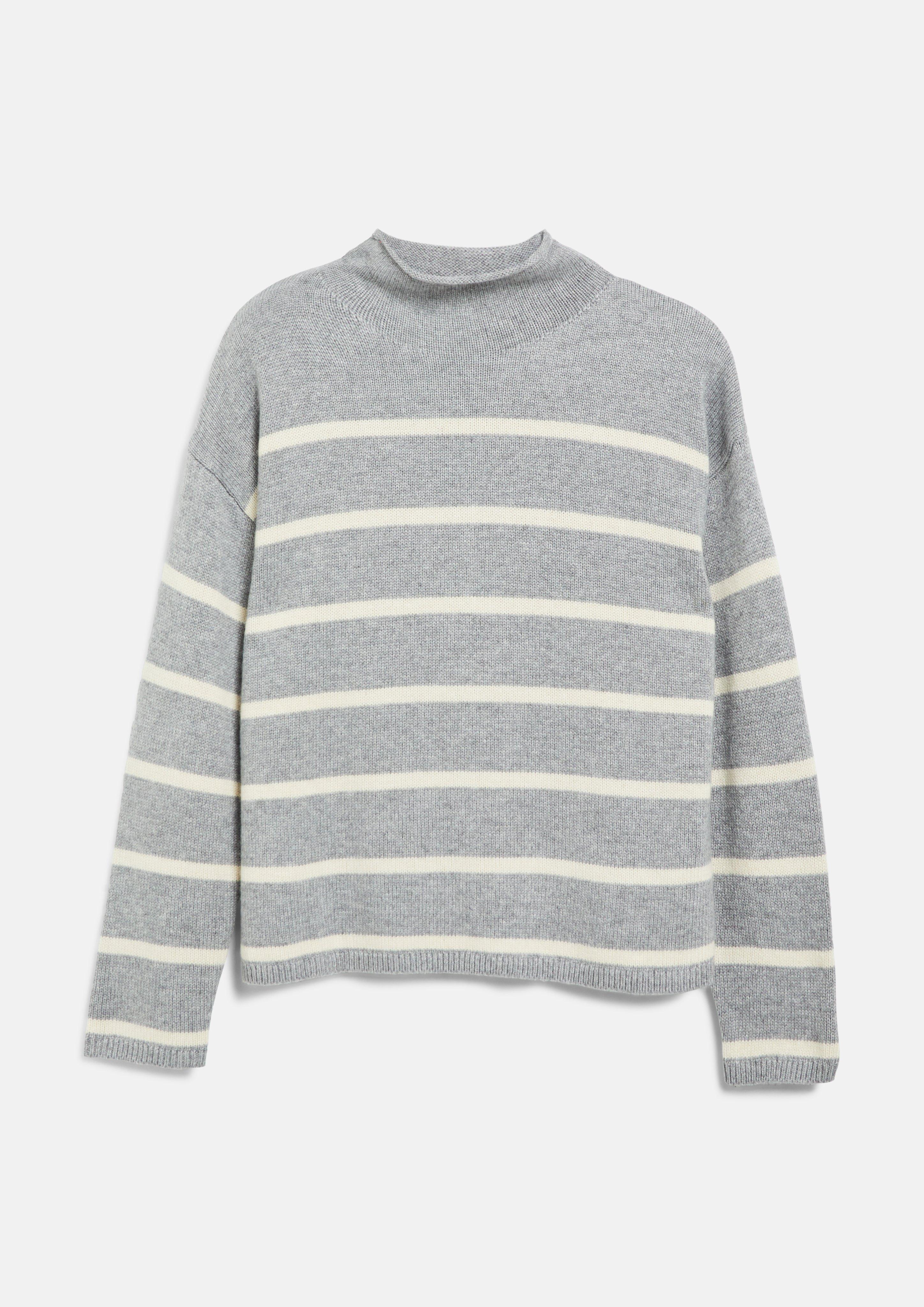 Knitted pullover in grey by s.Oliver