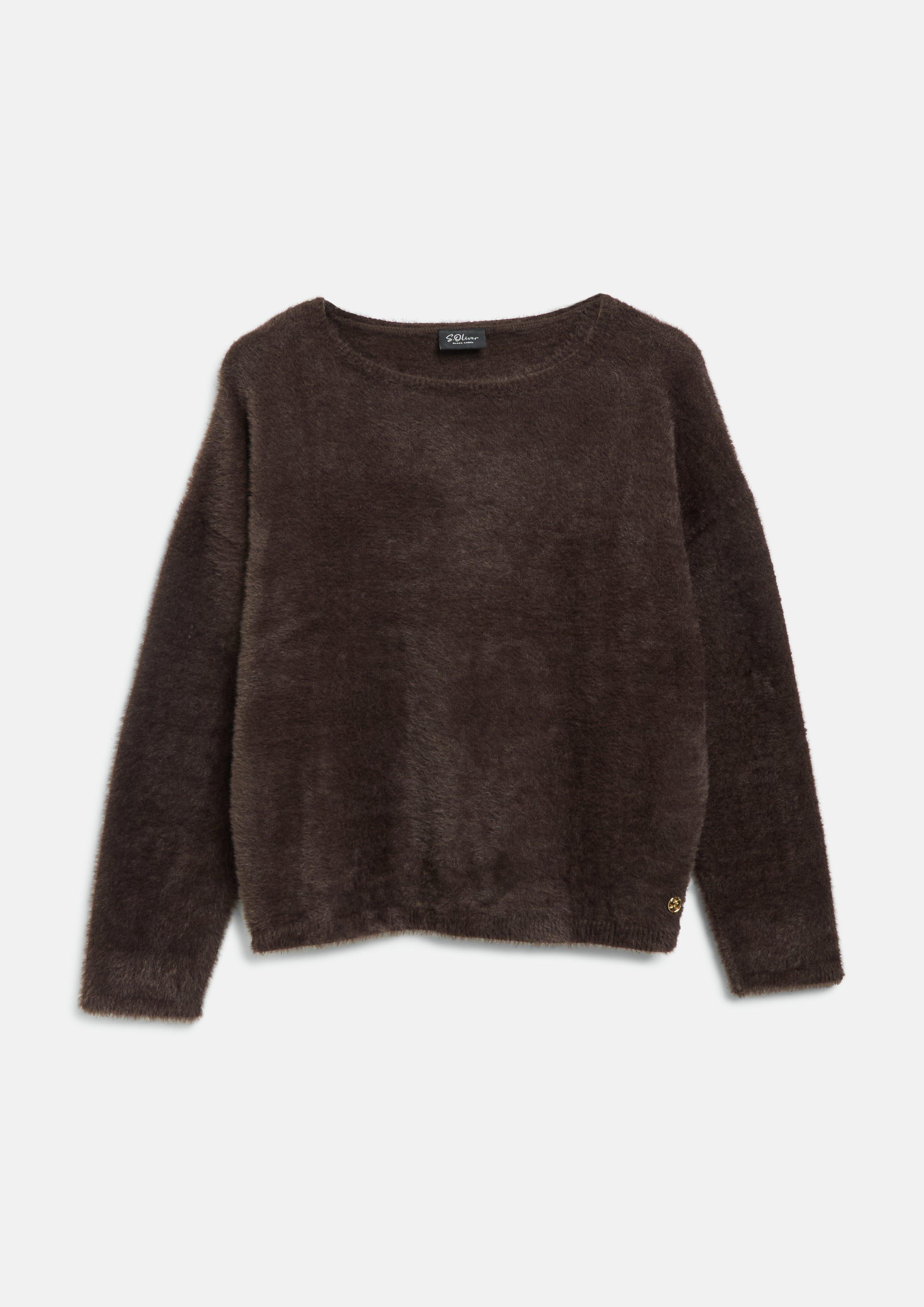 Pulovr v barvě tmavohnědá od s.Oliver BLACK LABEL