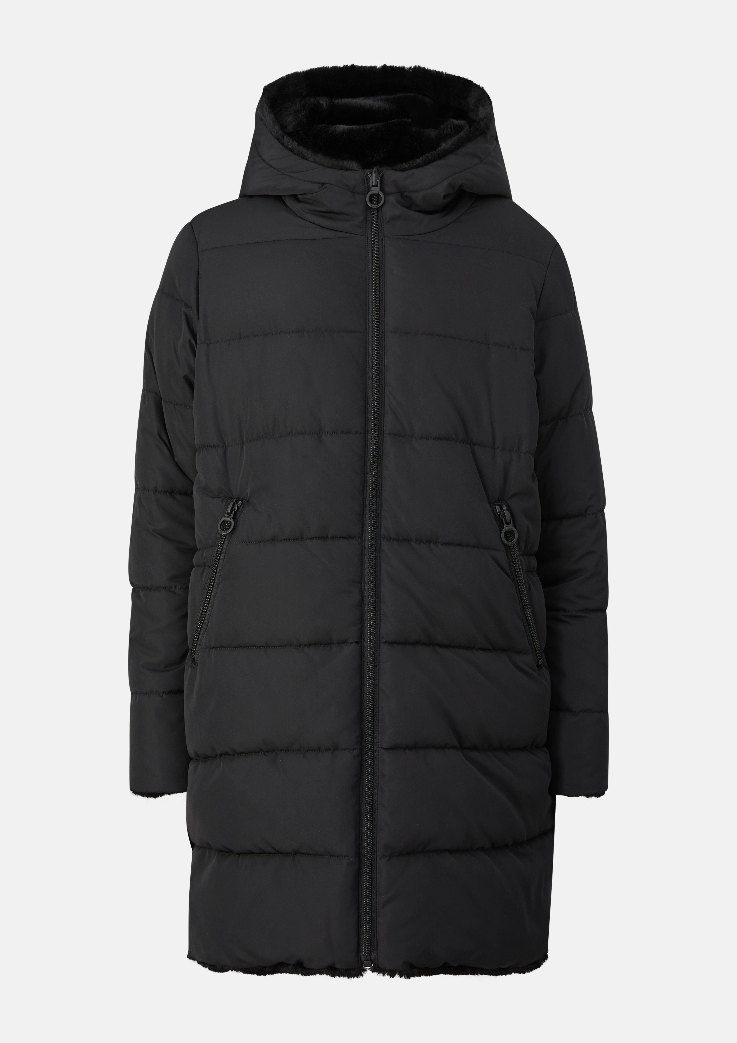 Outdoor-Mantel in Farbe schwarz von s.Oliver