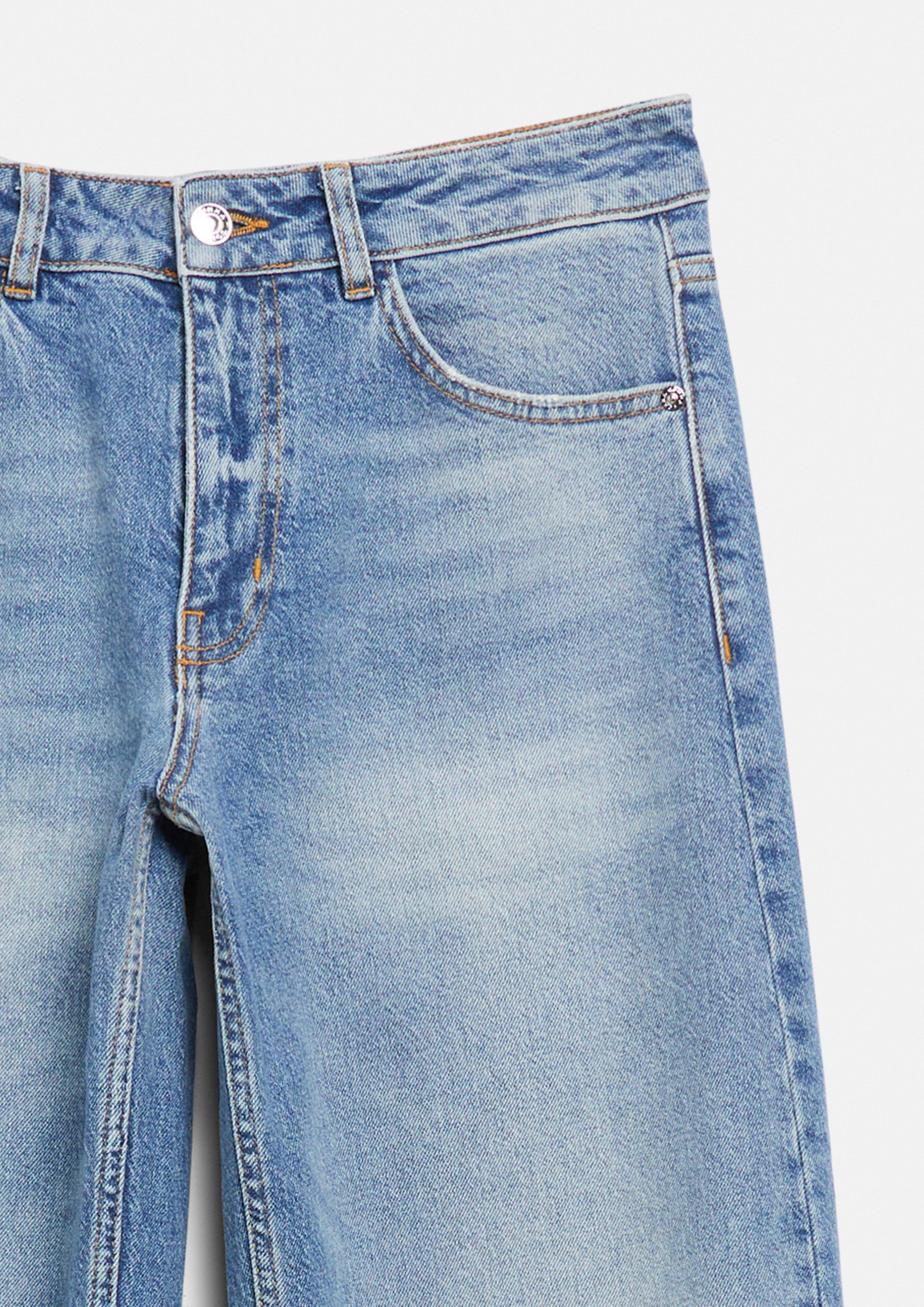 Barrel Leg Denim in blau von COMMA