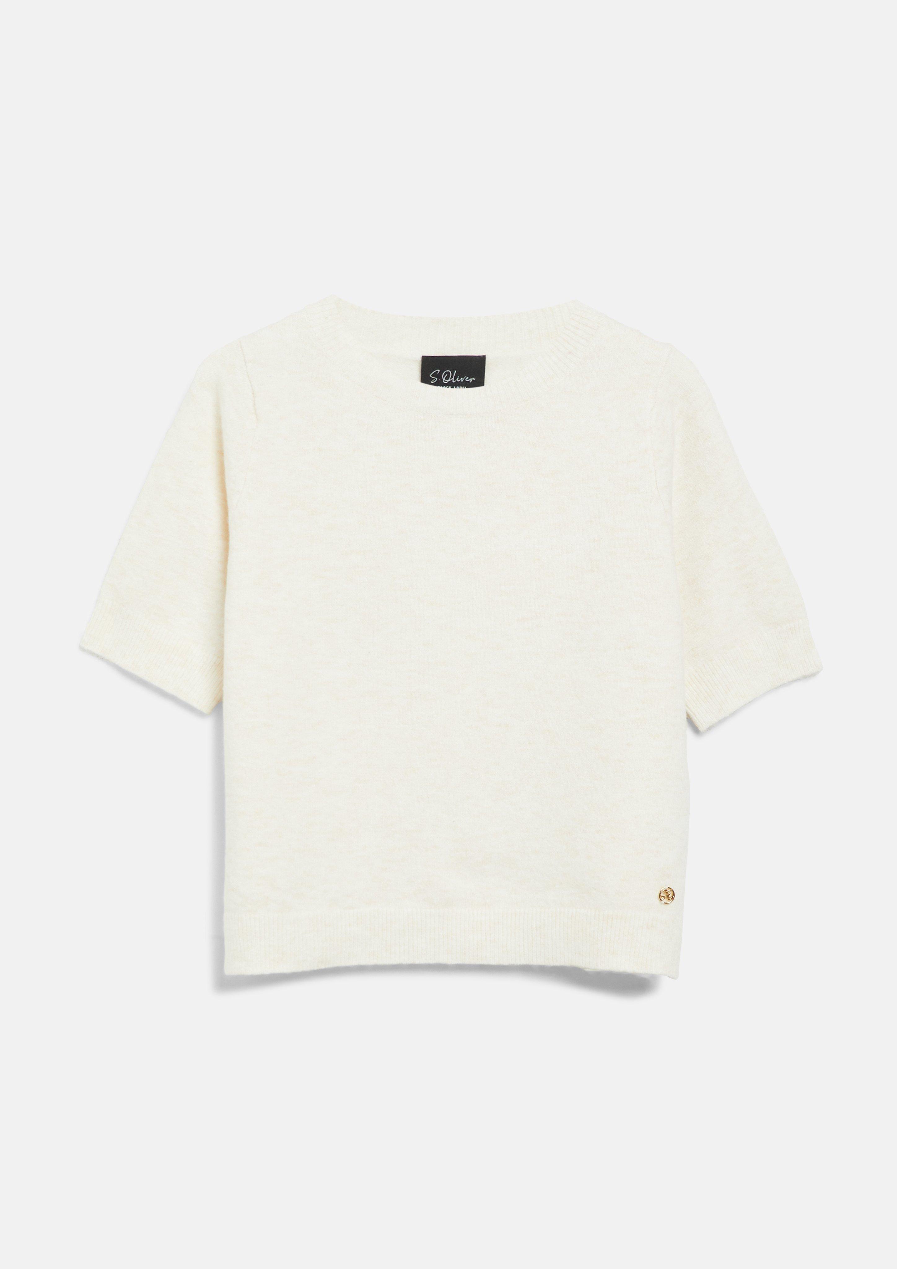 Strickpullover in Farbe creme von s.Oliver BLACK LABEL