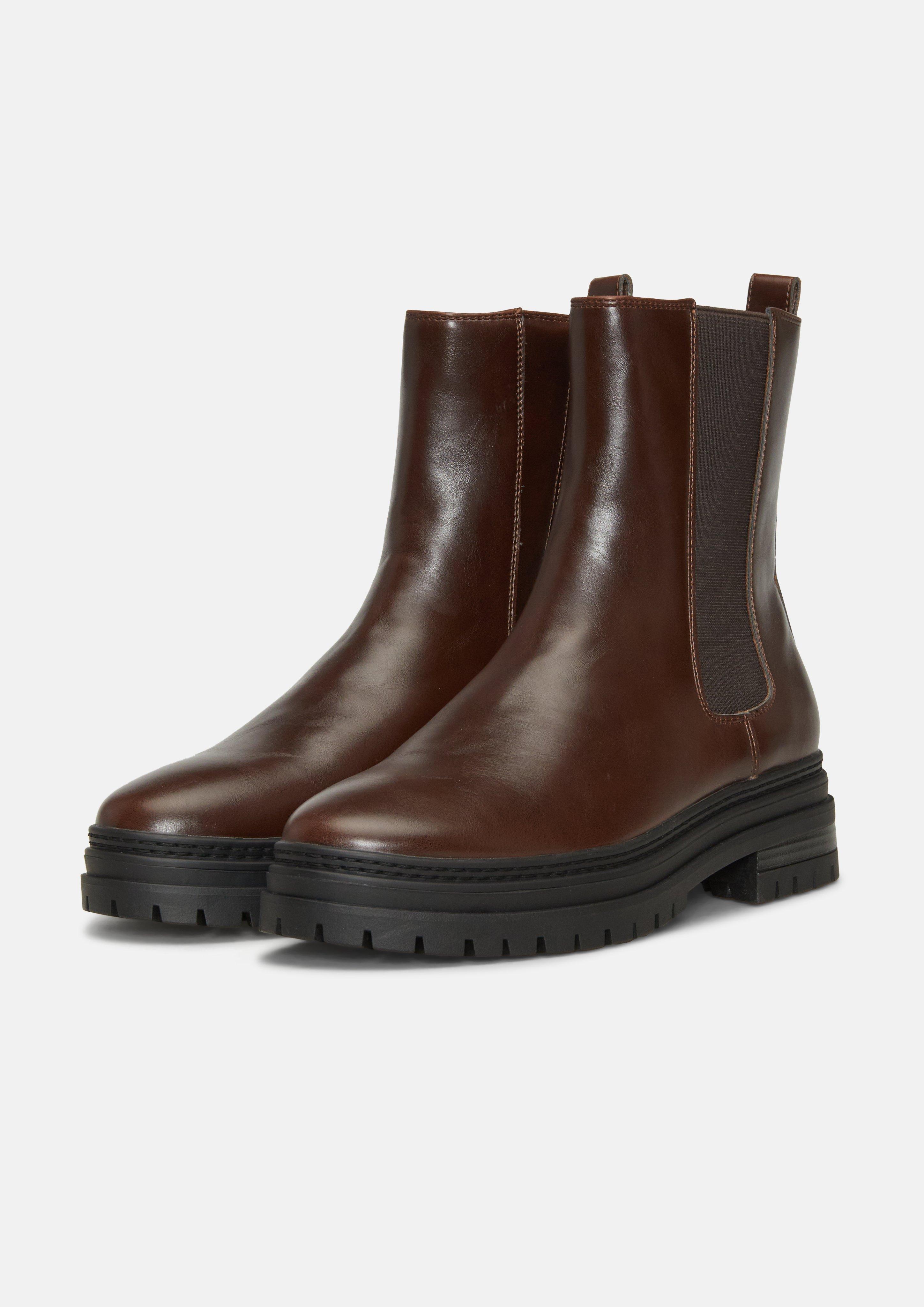 Femmes Bottines Chelsea en brun de s.Oliver