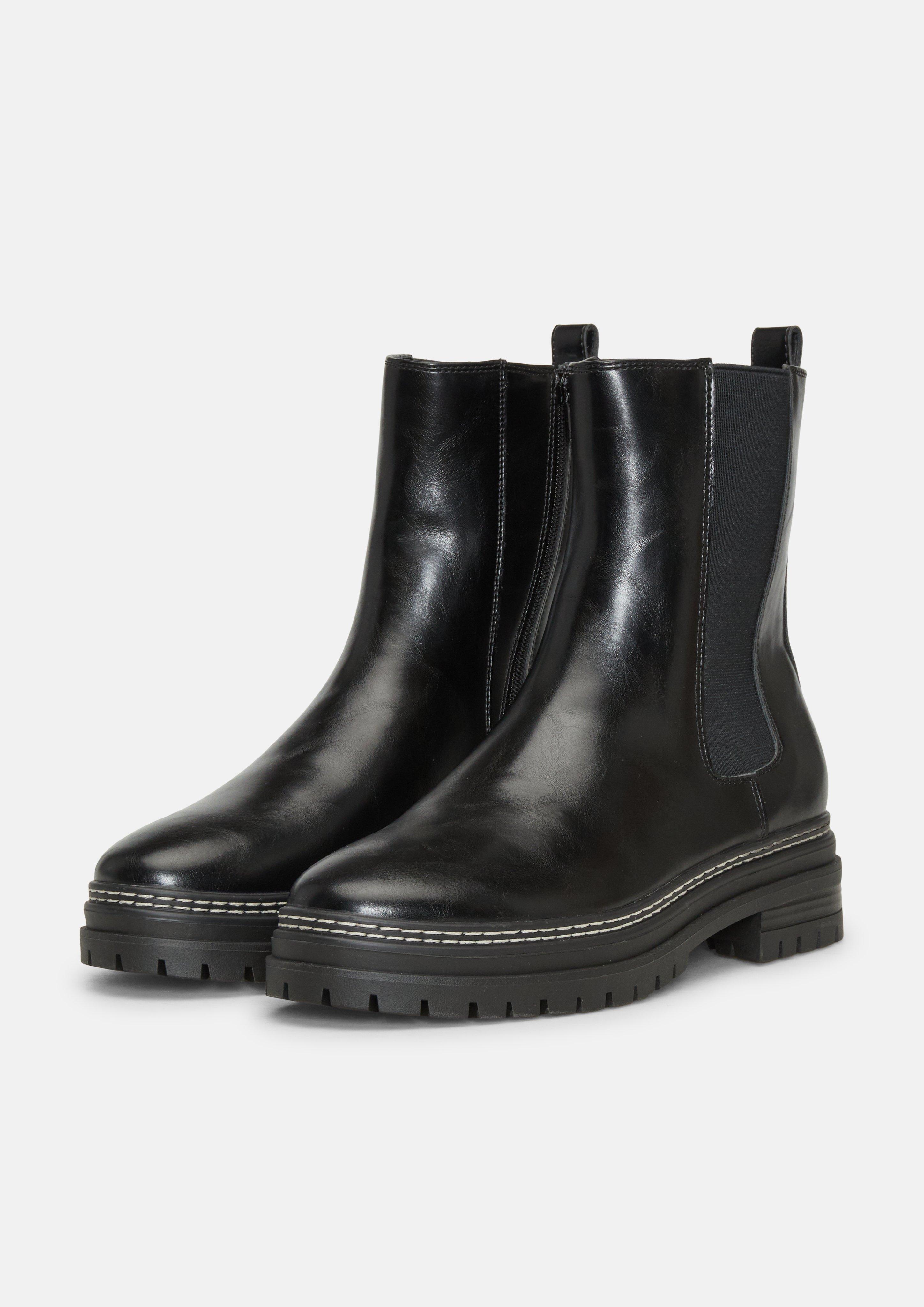 Women Chelsea boots in black by s.Oliver