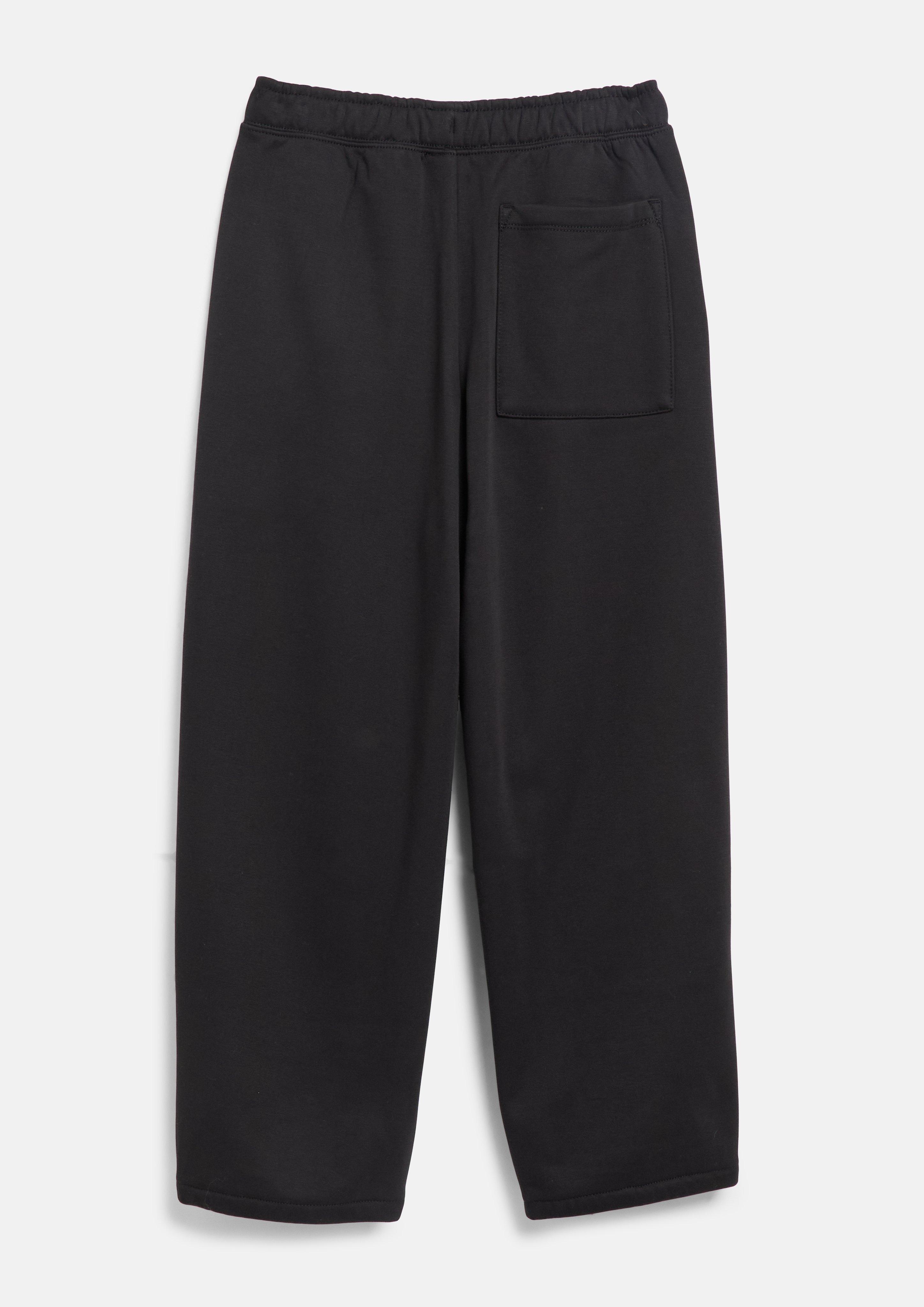 Kinder Jogginghose im Loose Fit mit Fleece-Innenseite in schwarz von s.Oliver