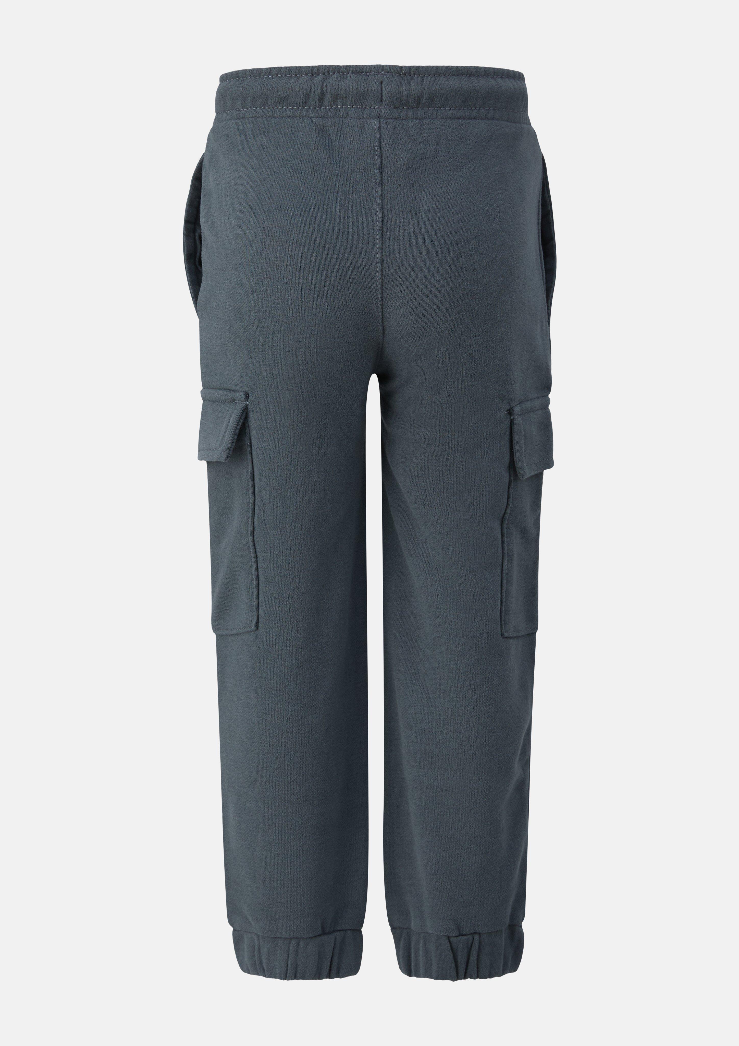 Kinder Leggings aus Baumwollstretch in grau von s.Oliver