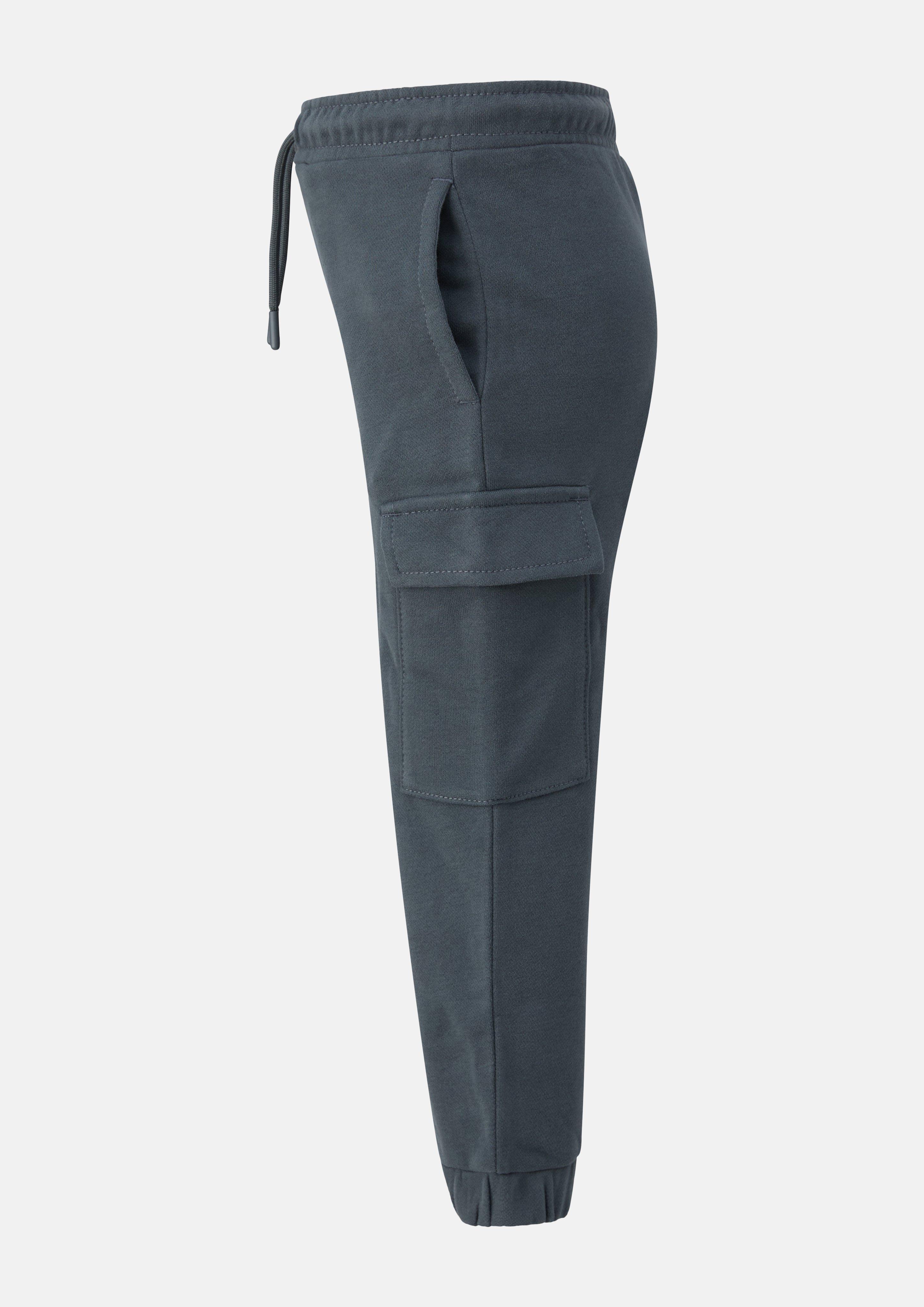 Kinder Leggings aus Baumwollstretch in grau von s.Oliver