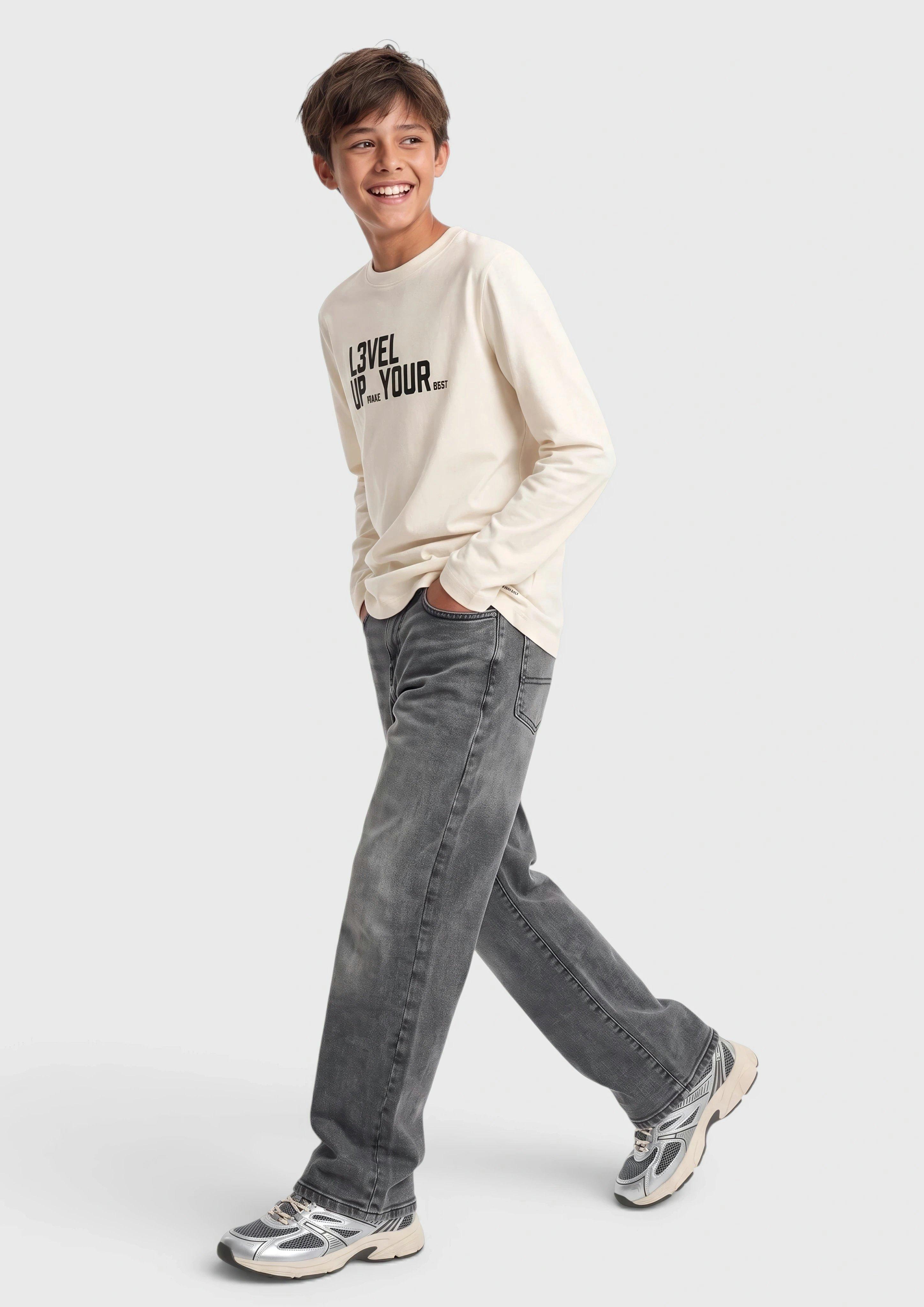 T-Shirt in light beige by s.Oliver