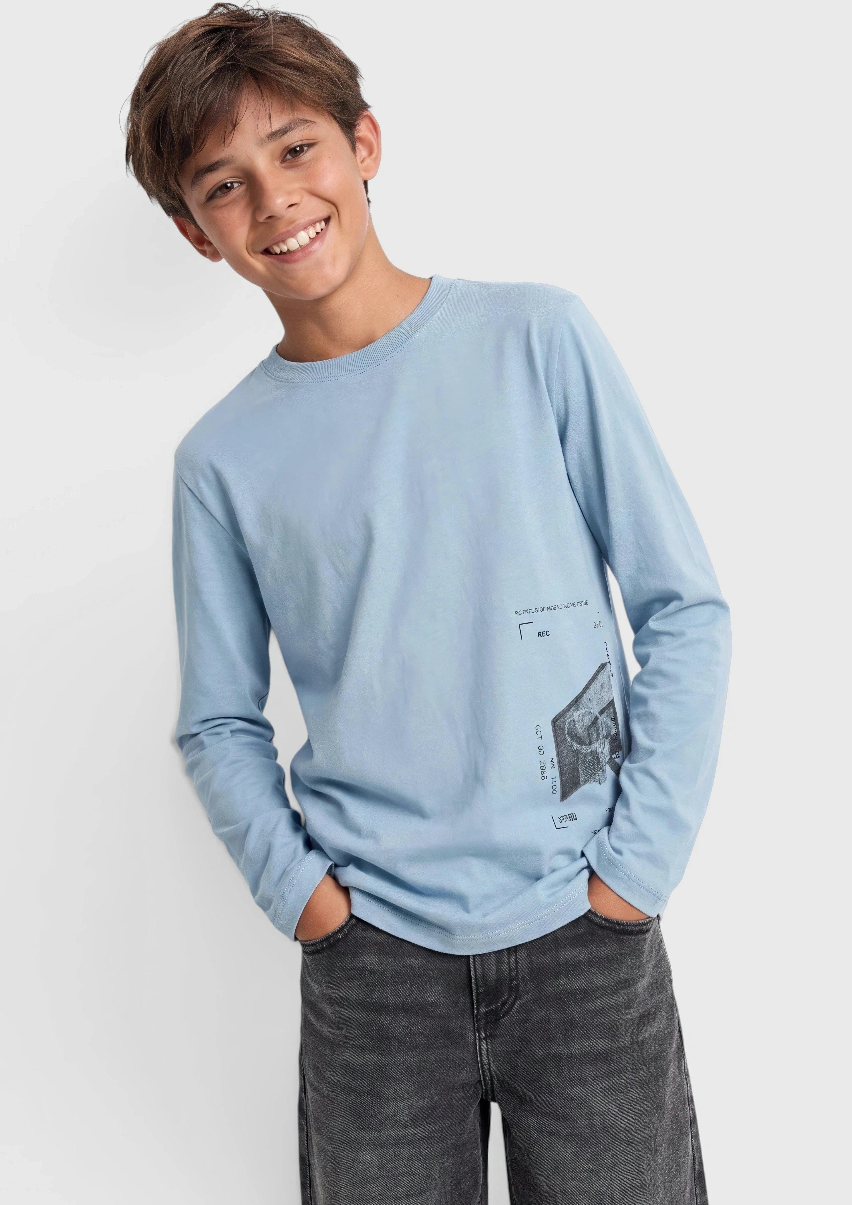 Junior T-shirt en bleu de s.Oliver